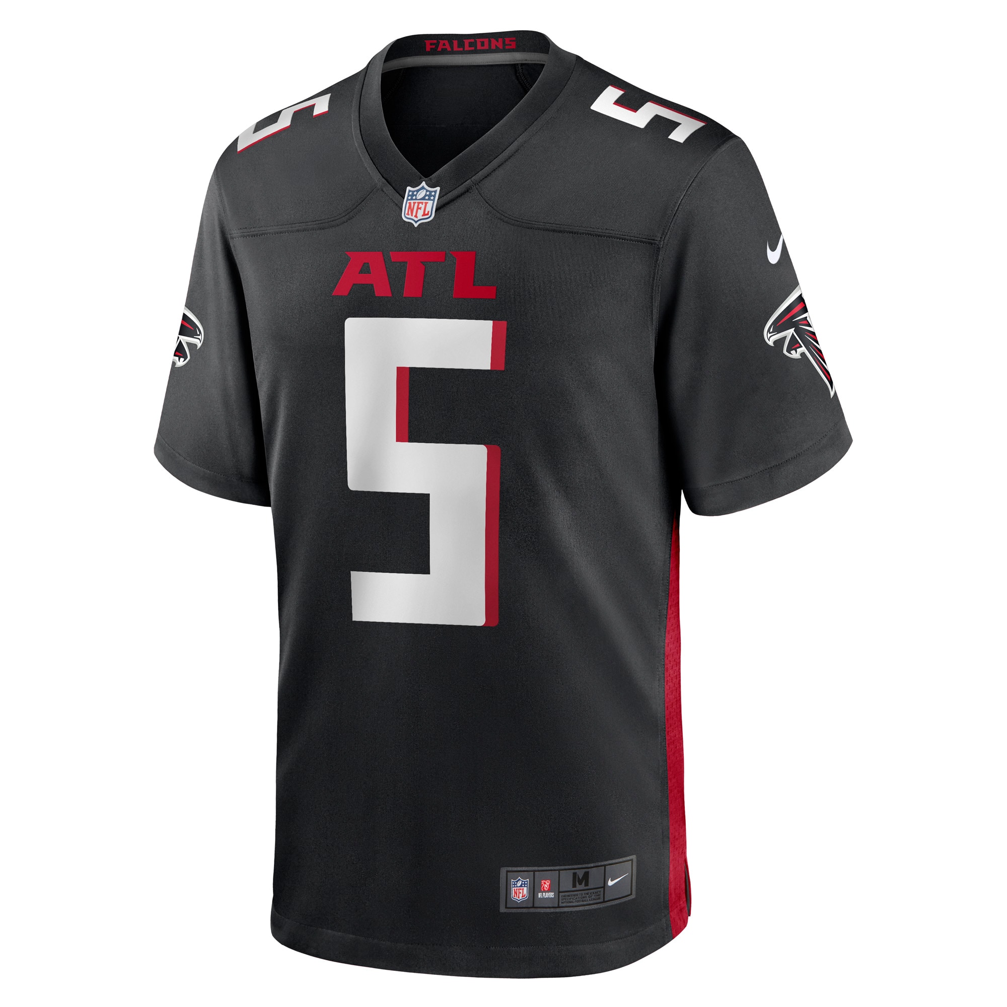 AJ McCarron Atlanta Falcons Nike Game Player Jersey - Black - vstockx
