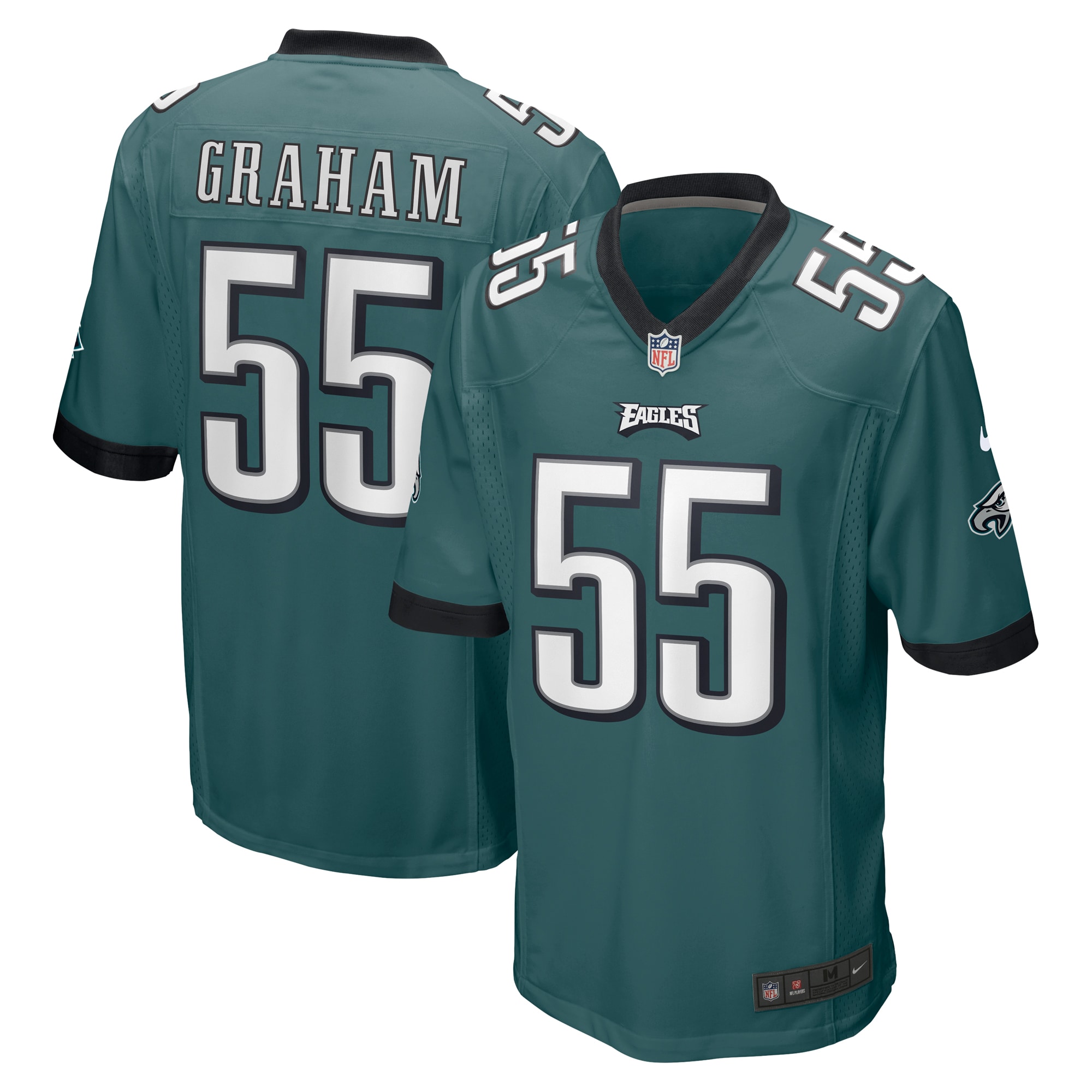 Brandon Graham Philadelphia Eagles Nike Game Jersey - Midnight Green - vstockx