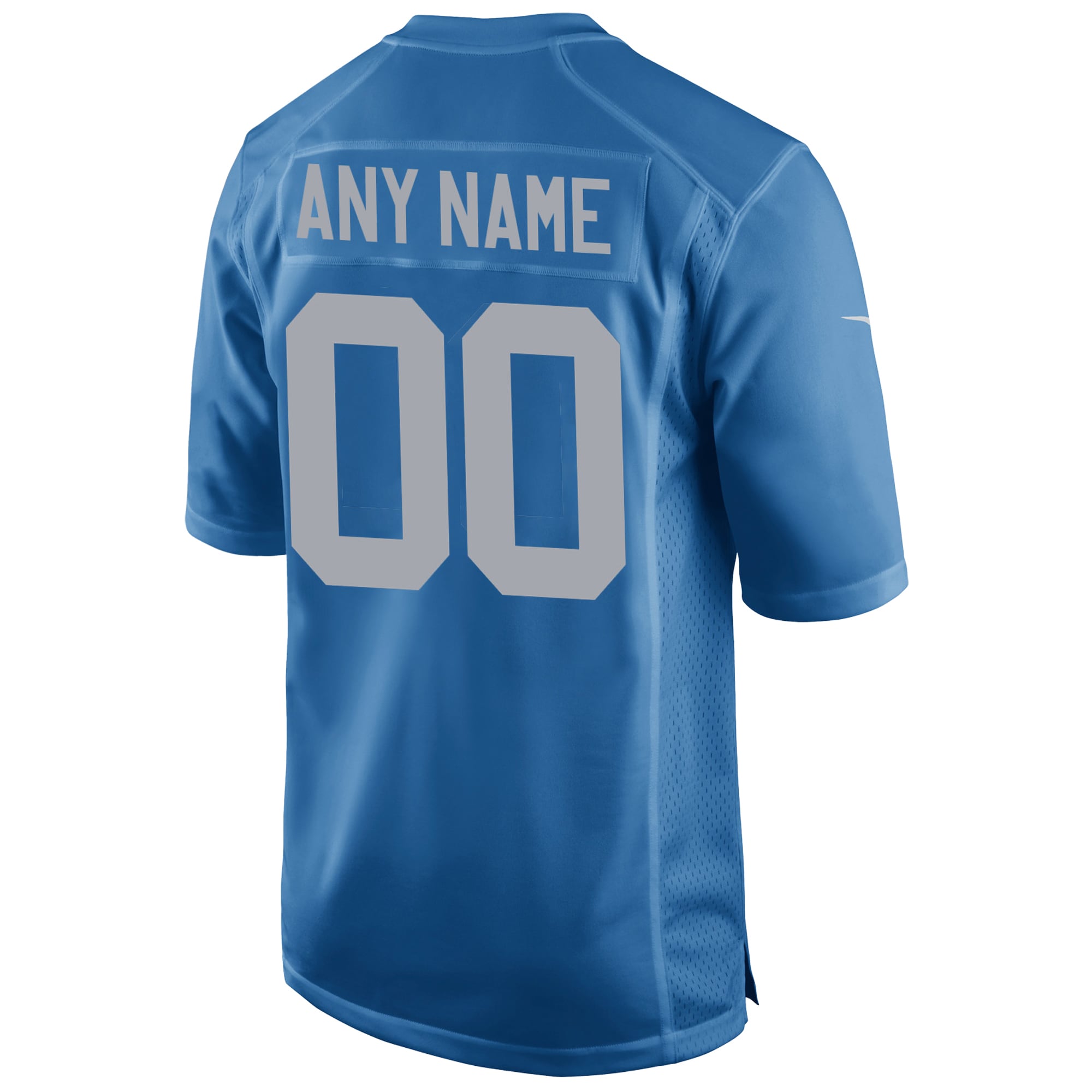 Detroit Lions Nike Throwback Custom Game Jersey - Blue - vstockx