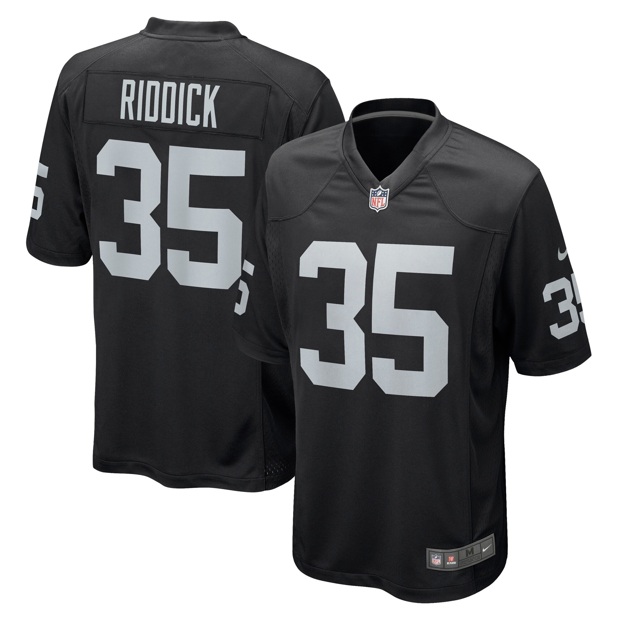 Theo Riddick Las Vegas Raiders Nike Game Jersey - Black - vstockx
