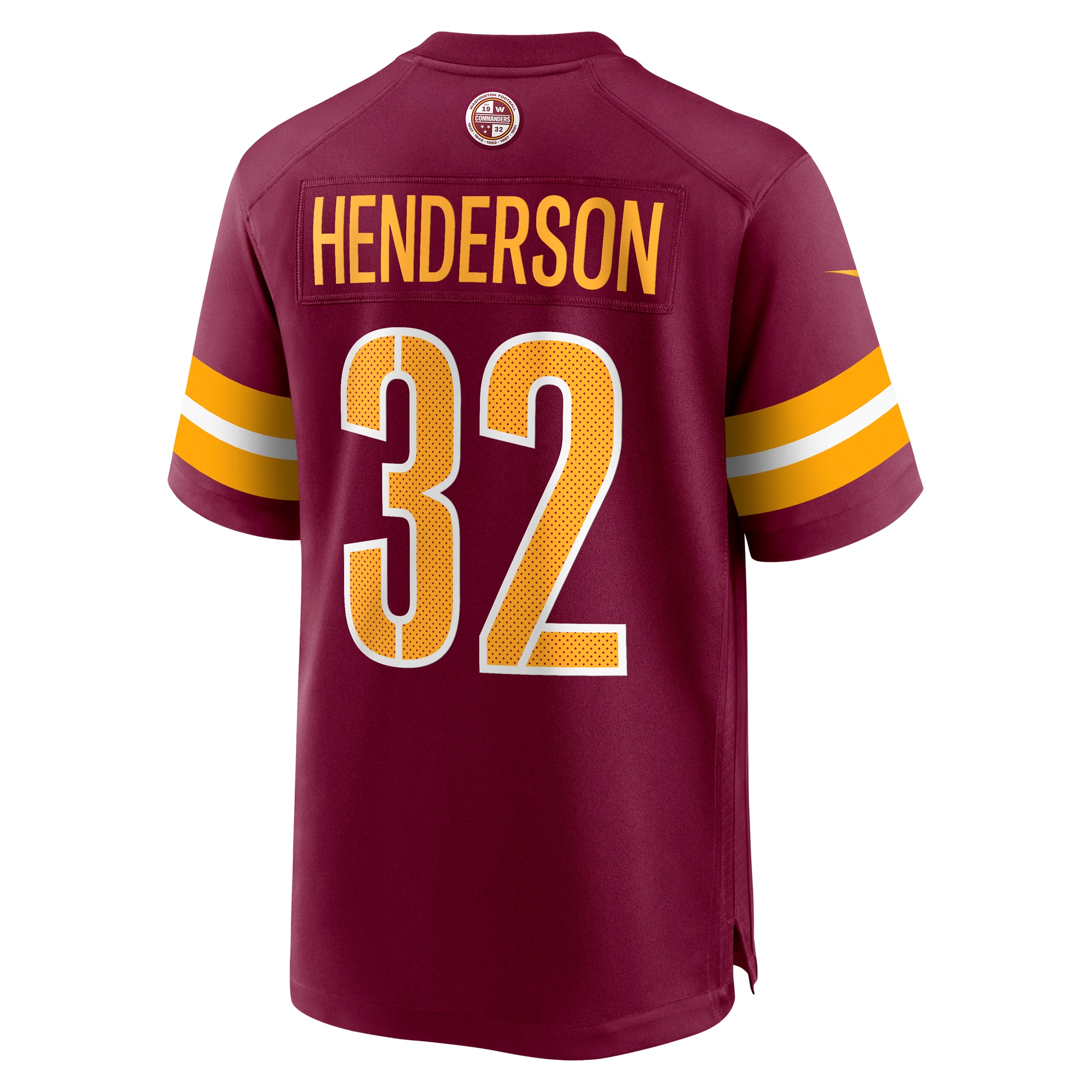 Xavier Henderson Washington Commanders Nike Team Game Jersey - Burgundy - vstockx