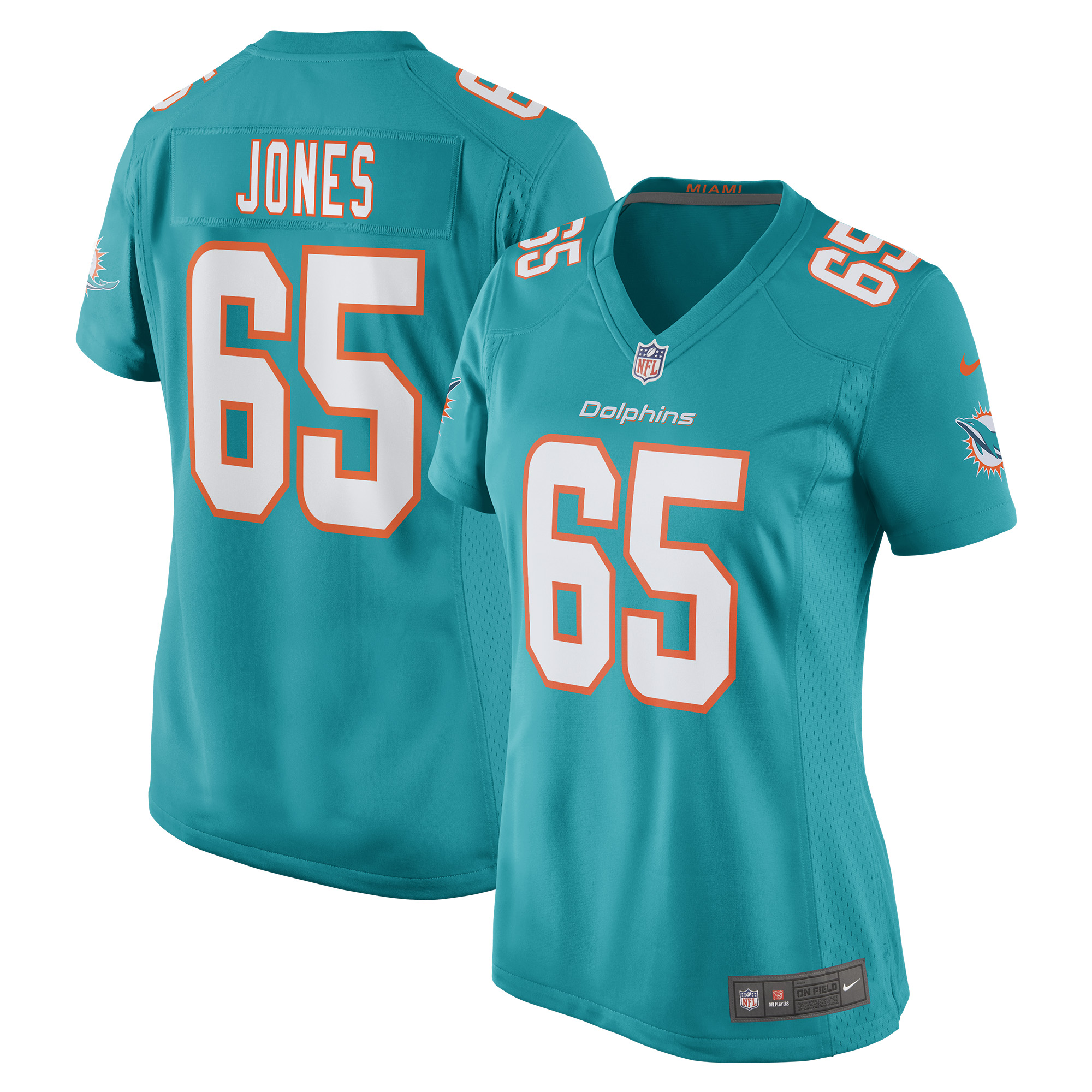 Robert Jones Miami Dolphins Nike Women's Game Jersey - Aqua - vstockx