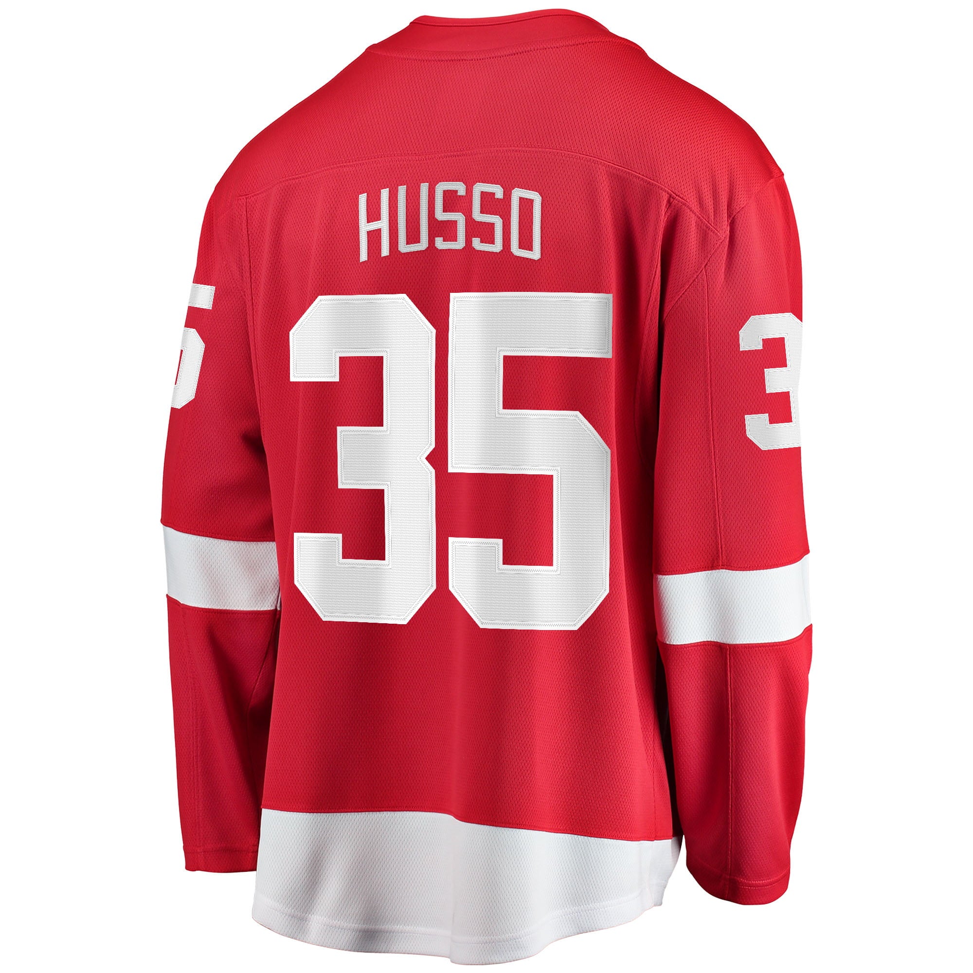 Men's Fanatics Branded Ville Husso Red Detroit Red Wings Home Breakaway Player Jersey - vstockx
