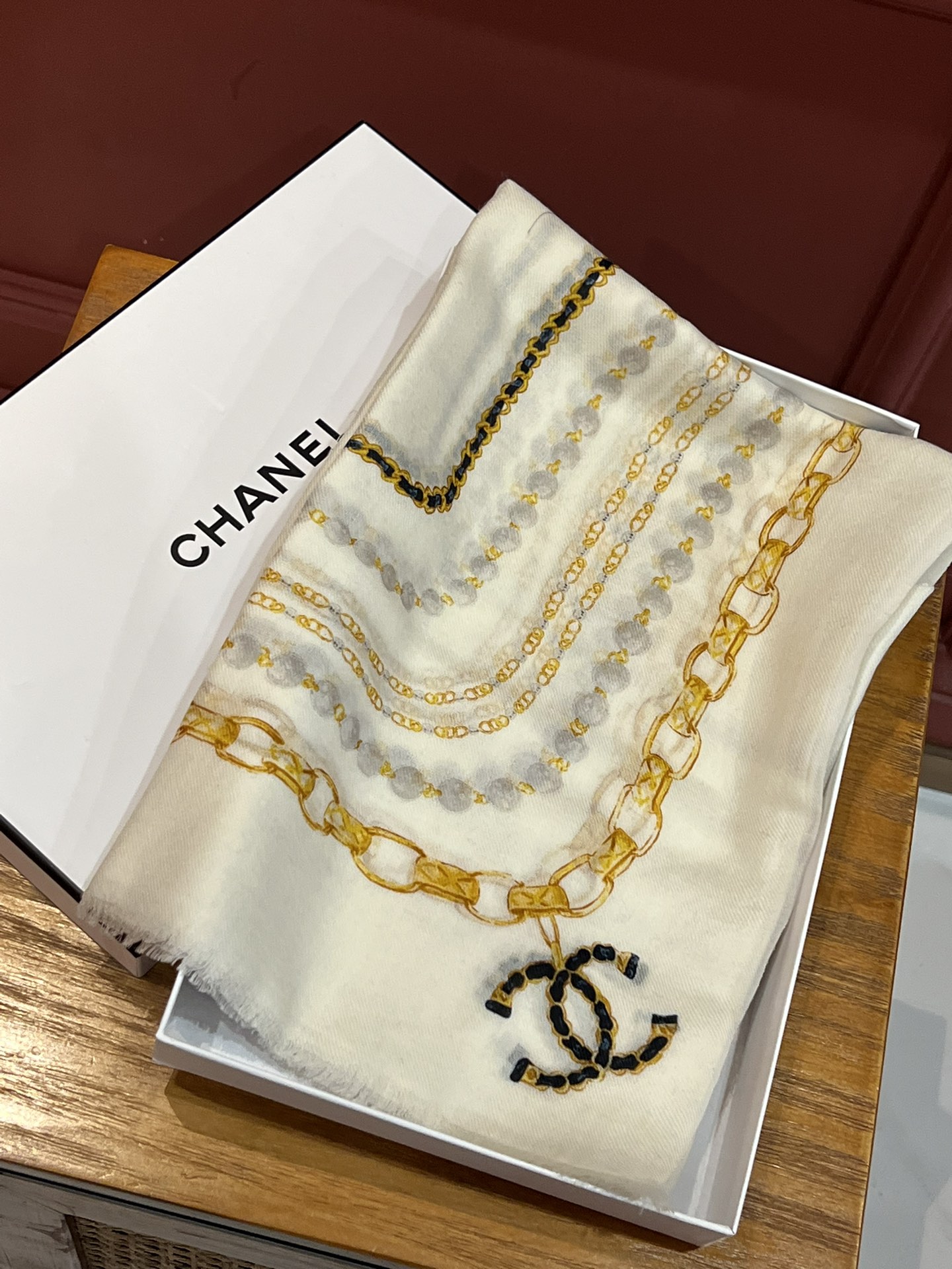 Streetwear Scarf CHANEL 328969 size:110*200cm - vstockx