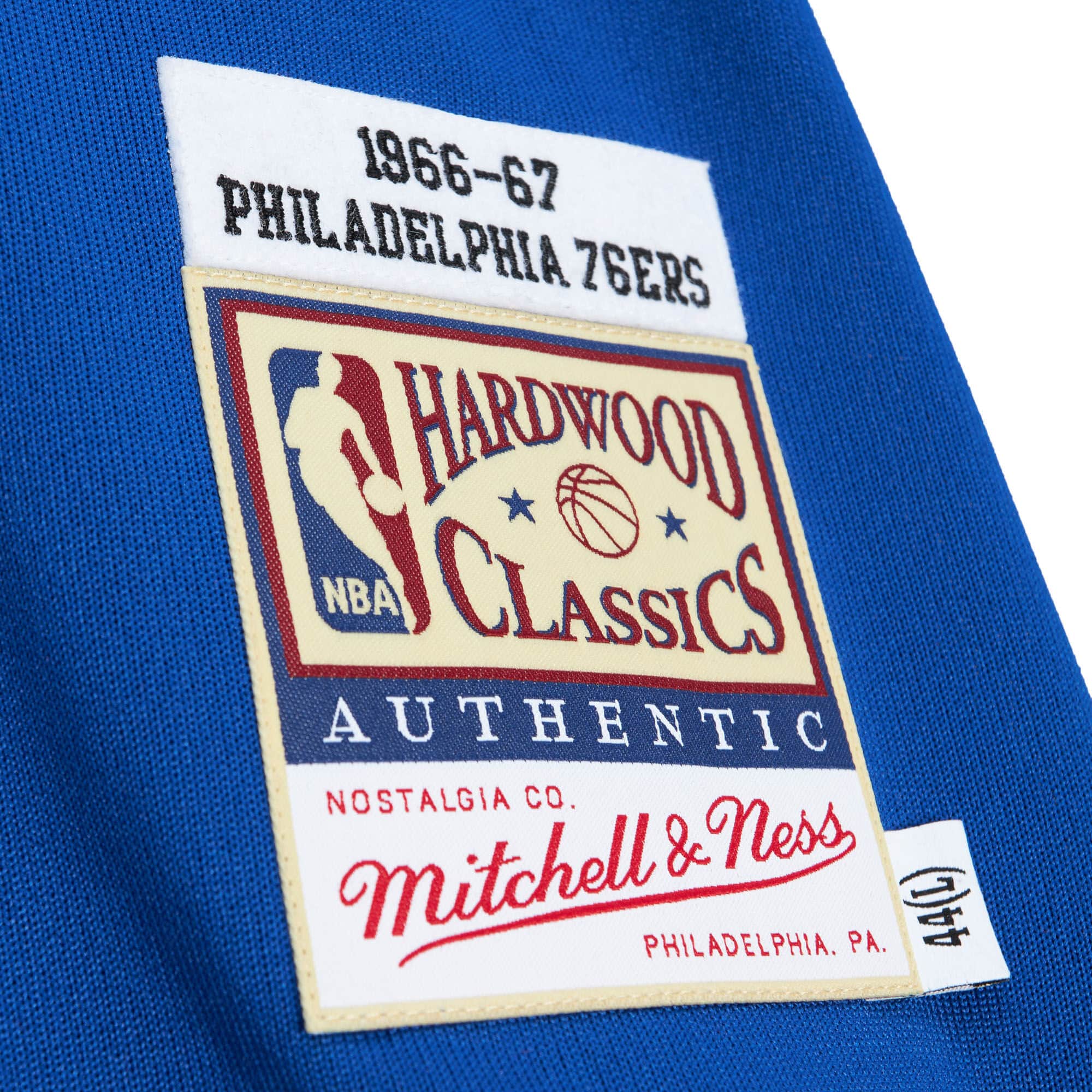 Authentic Philadelphia 76ers 1966-67 Shooting Shirt - vstockx