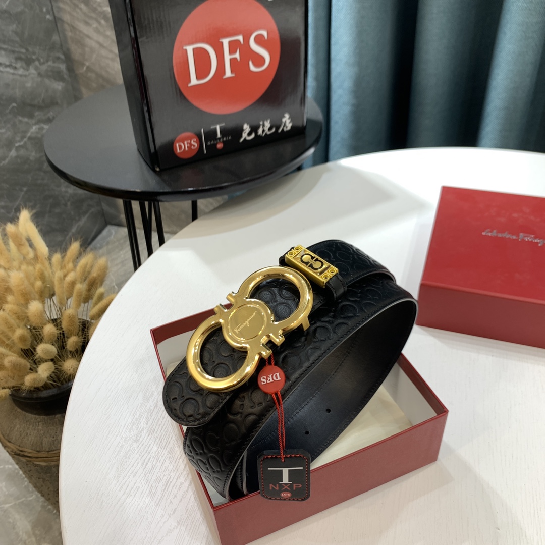 Streetwear Belt Ferragamo 319739 size:3.5cm - vstockx