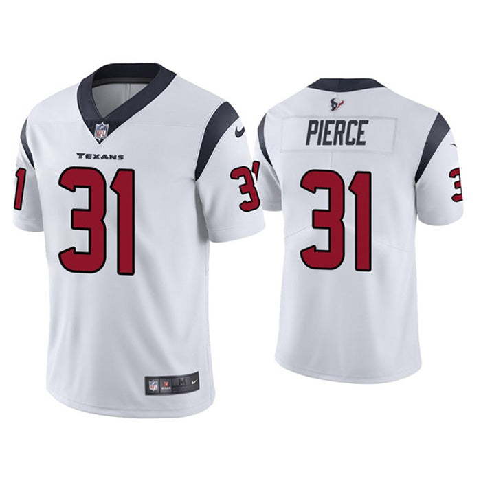 Youth Houston Texans Dameon Pierce Vapor Jersey - White - vstockx