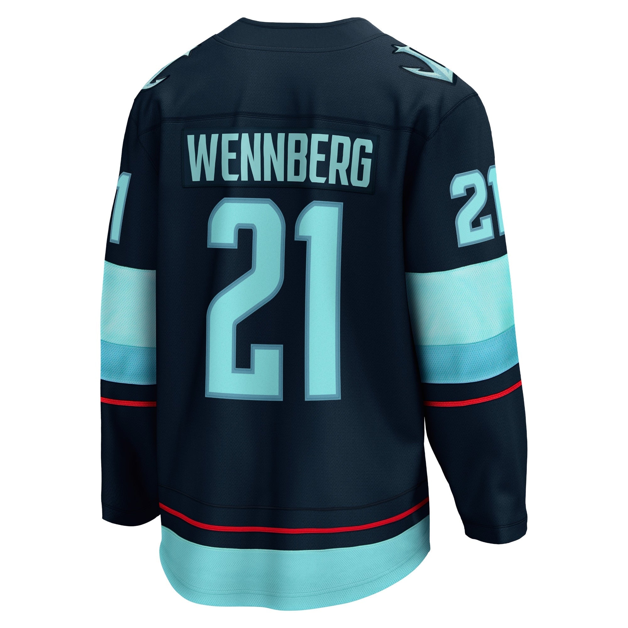 Men's Fanatics Branded Alexander Wennberg Navy Seattle Kraken Home Breakaway Player Jersey - vstockx