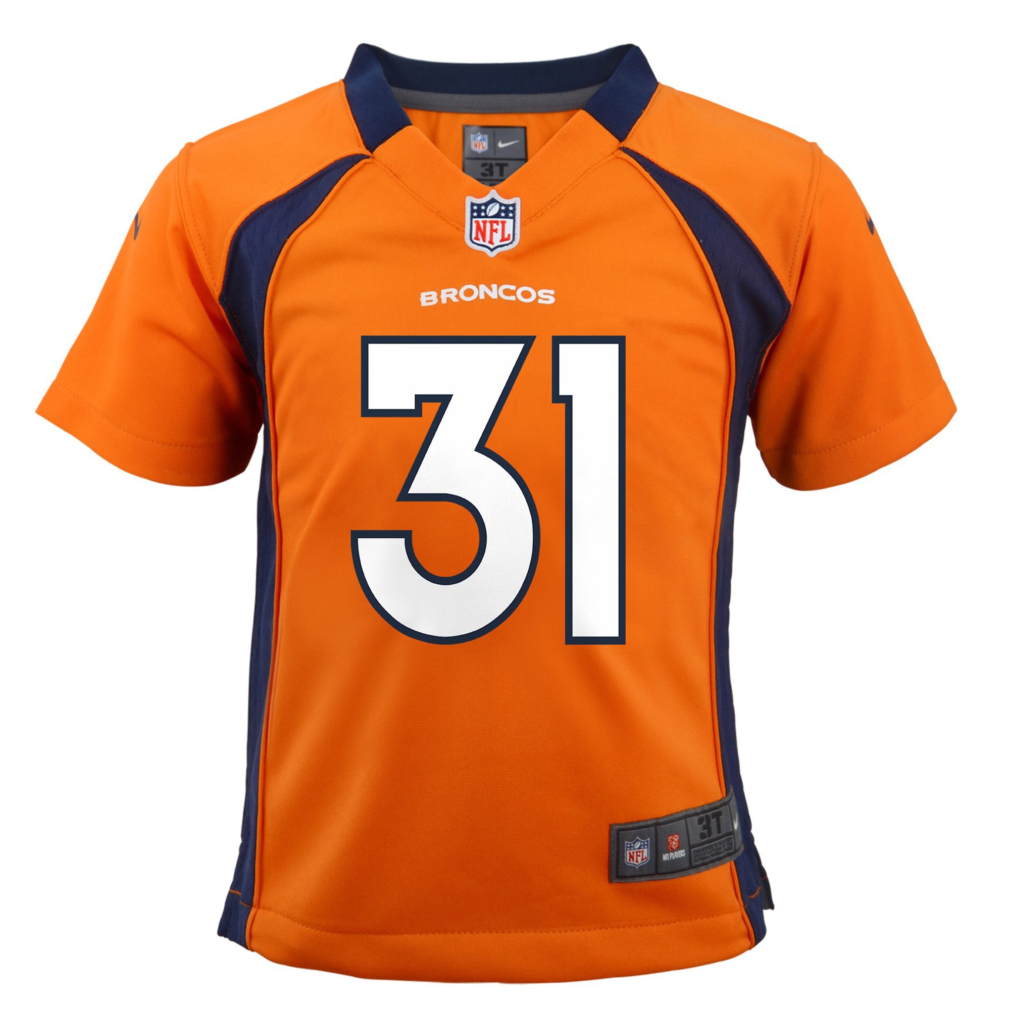 Justin Simmons Denver Broncos Nike Toddler Game Jersey - Orange - vstockx