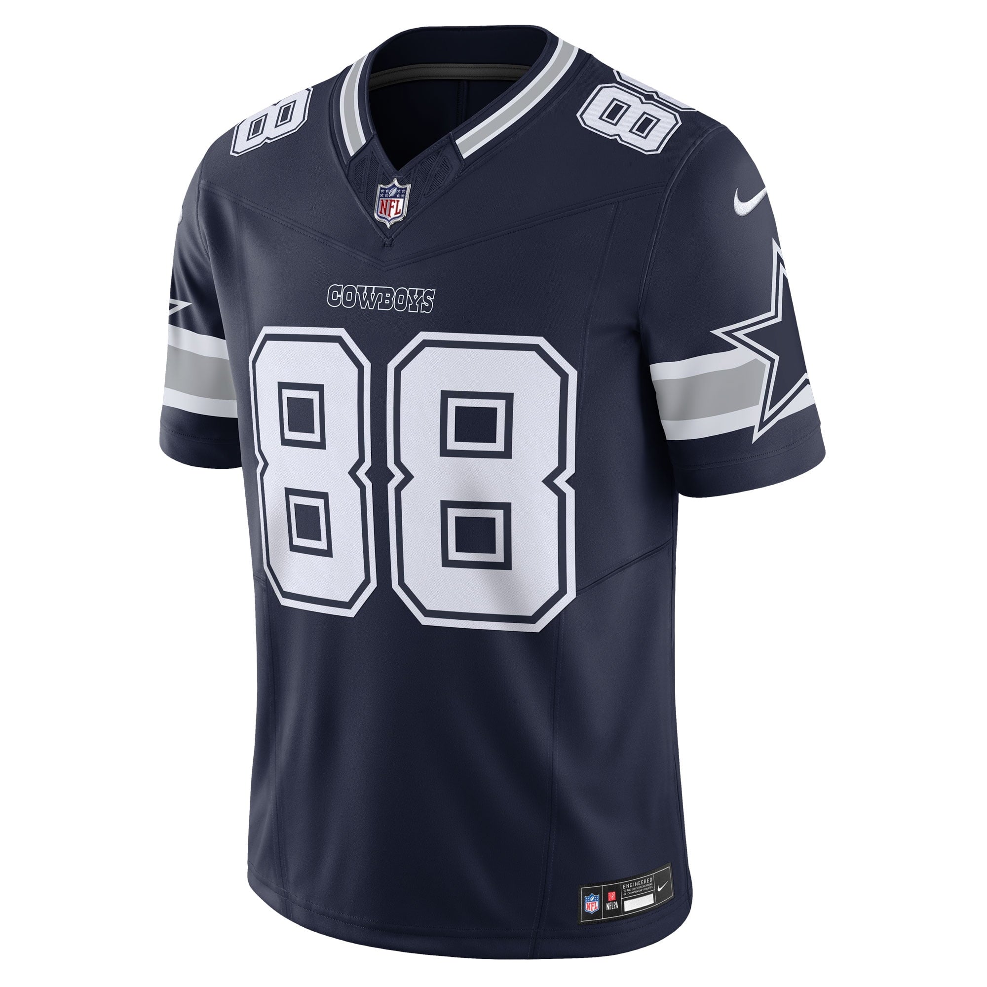 Men's Nike CeeDee Lamb Navy Dallas Cowboys Vapor F.U.S.E. Limited Jersey - vstockx