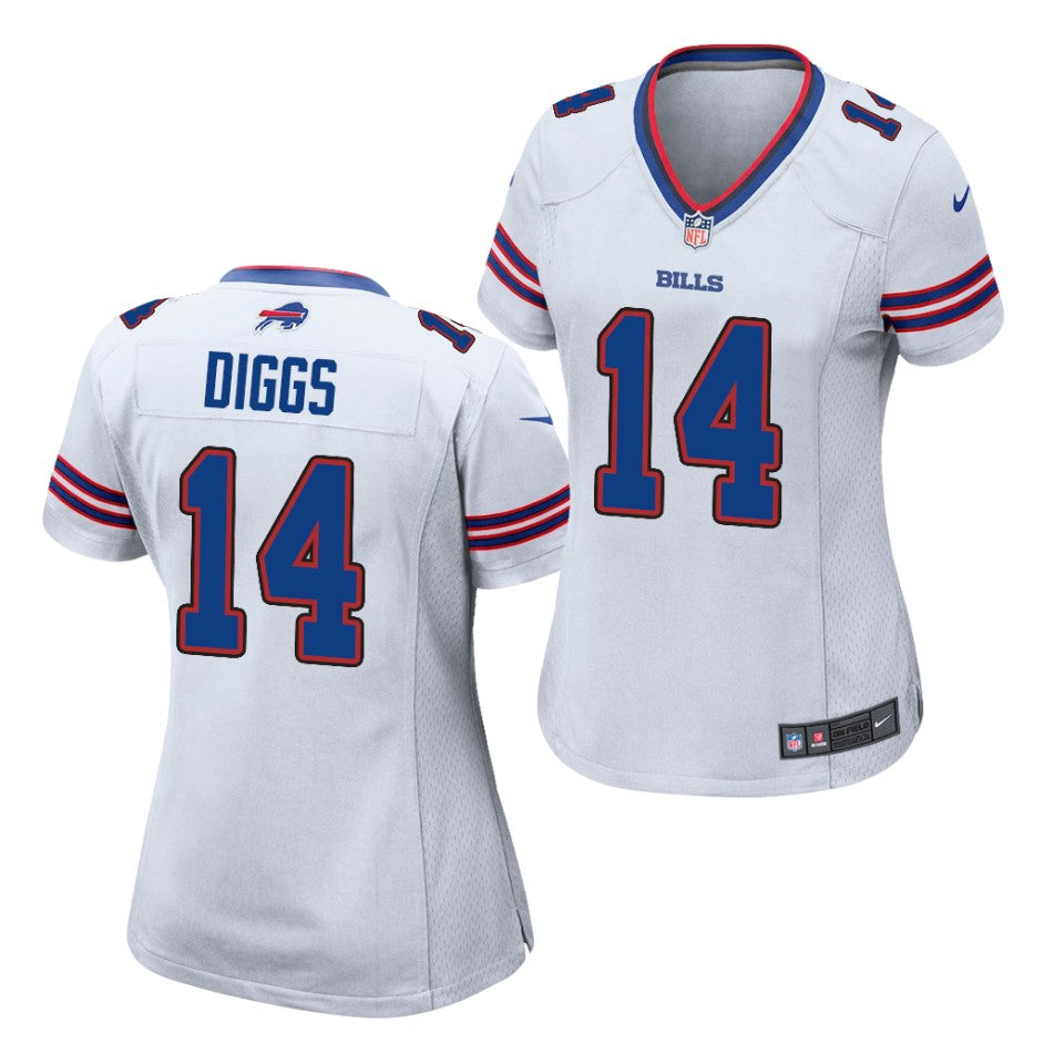 Women's Buffalo Bills Stefon Diggs Game Jersey White - vstockx