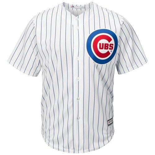 Men's Chicago Cubs Anthony Rizzo Majestic White Cool Base Player Jersey - vstockx