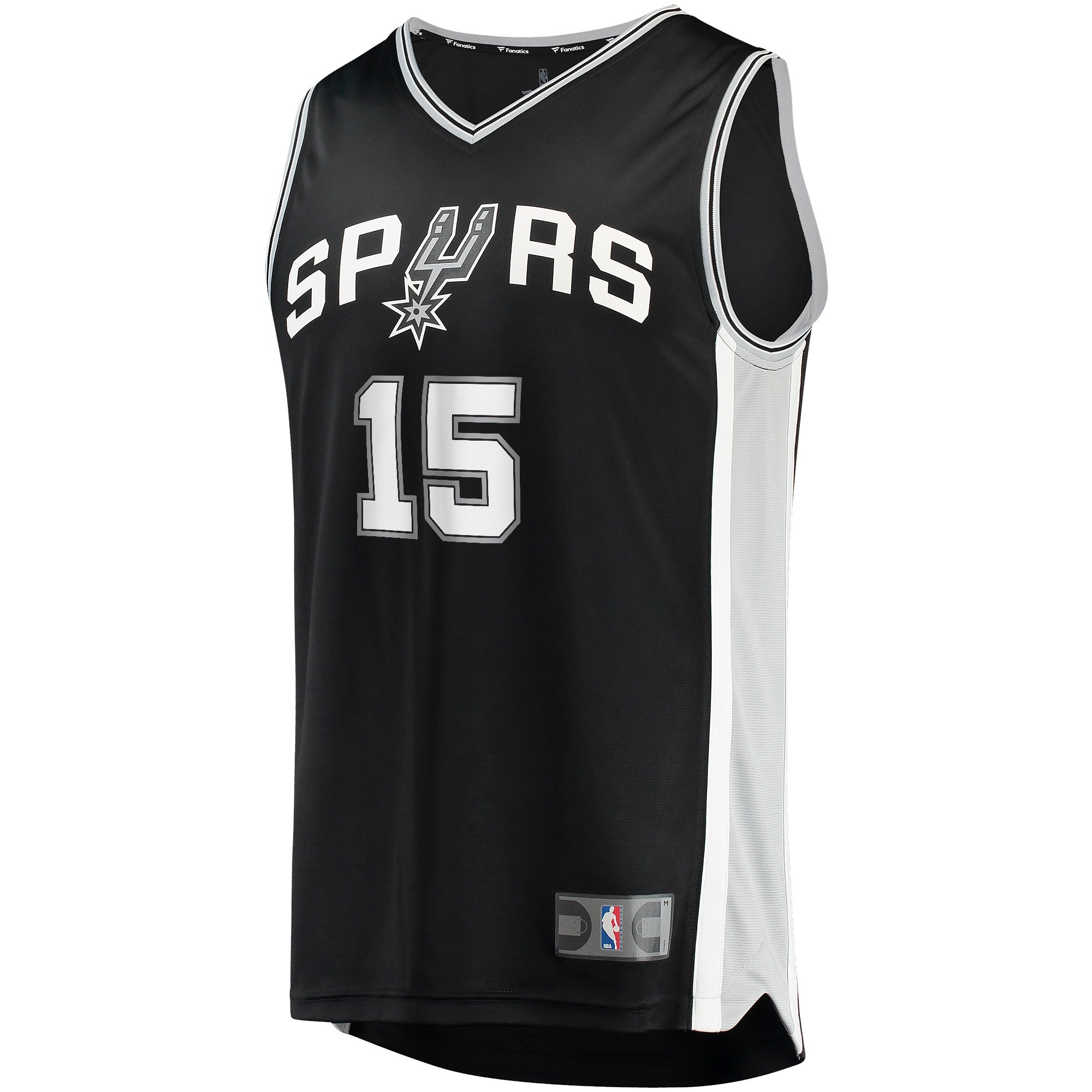 Men's Fanatics Branded Joe Wieskamp Black San Antonio Spurs 2021/22 Fast Break Replica Jersey - Icon Edition - vstockx