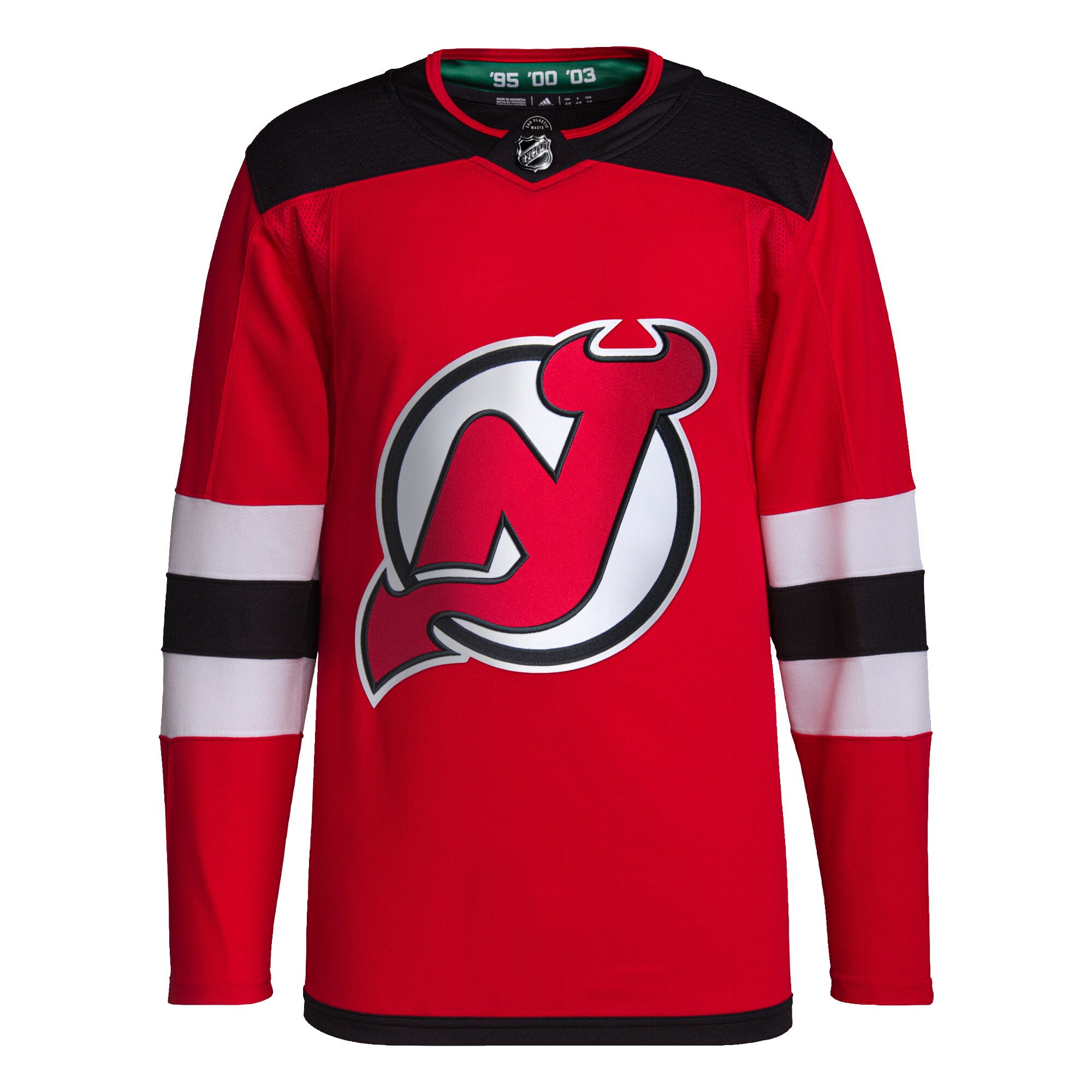 New Jersey Devils adidas Home Primegreen Authentic Pro Jersey - Red - vstockx