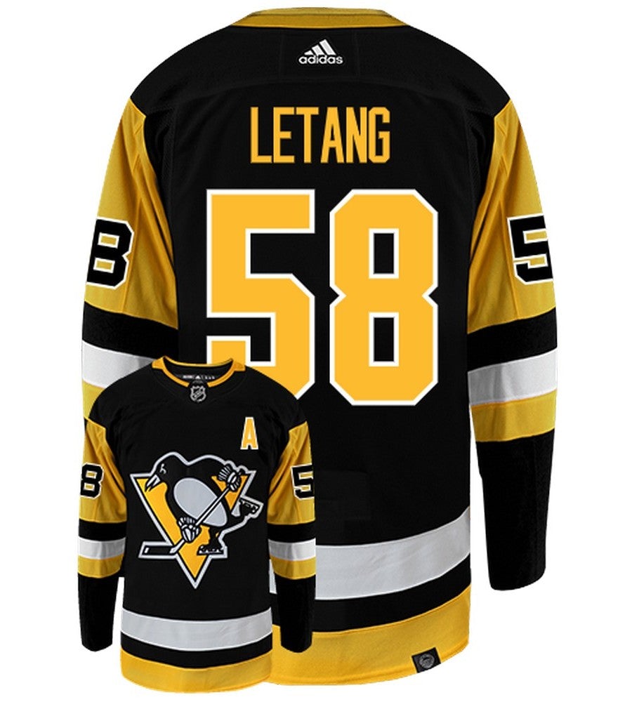 Kris Letang Pittsburgh Penguins Adidas Primegreen Authentic NHL Hockey Jersey - vstockx