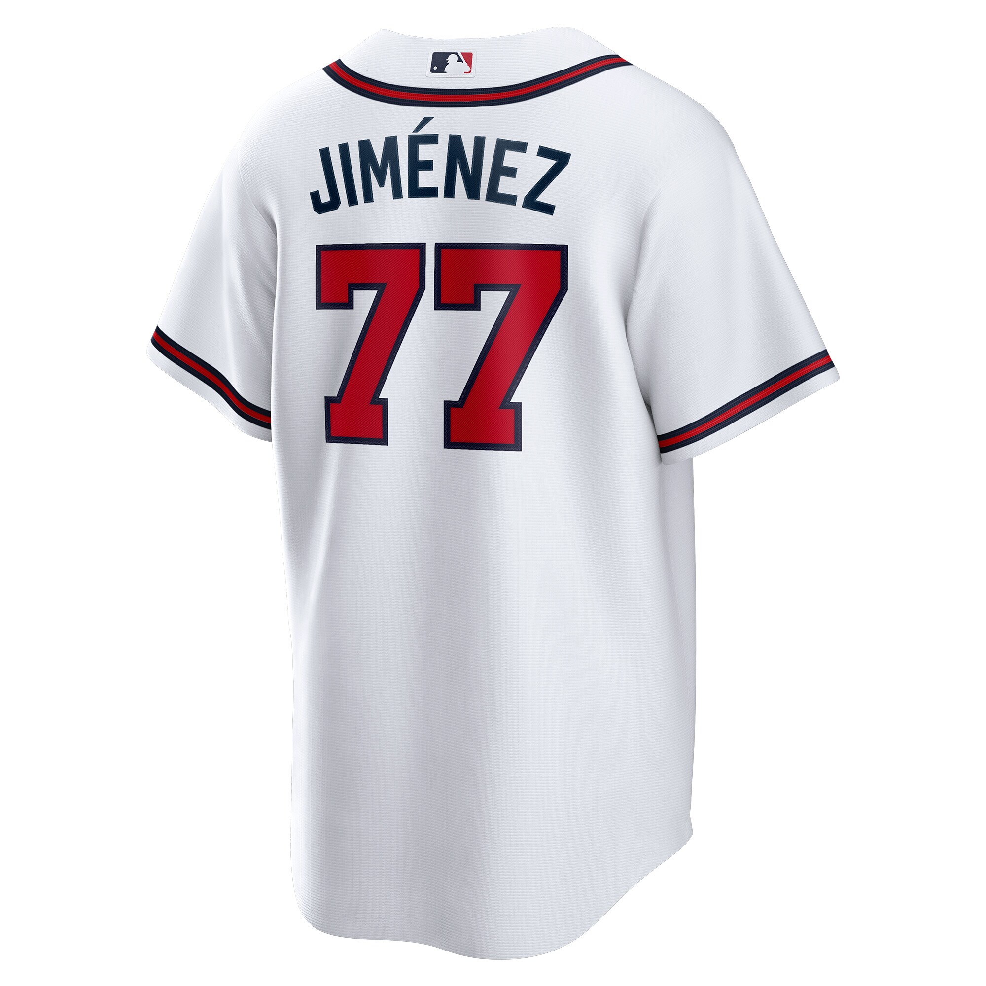 Joe Jimenez Atlanta Braves Nike Home Replica Player Jersey - White - vstockx