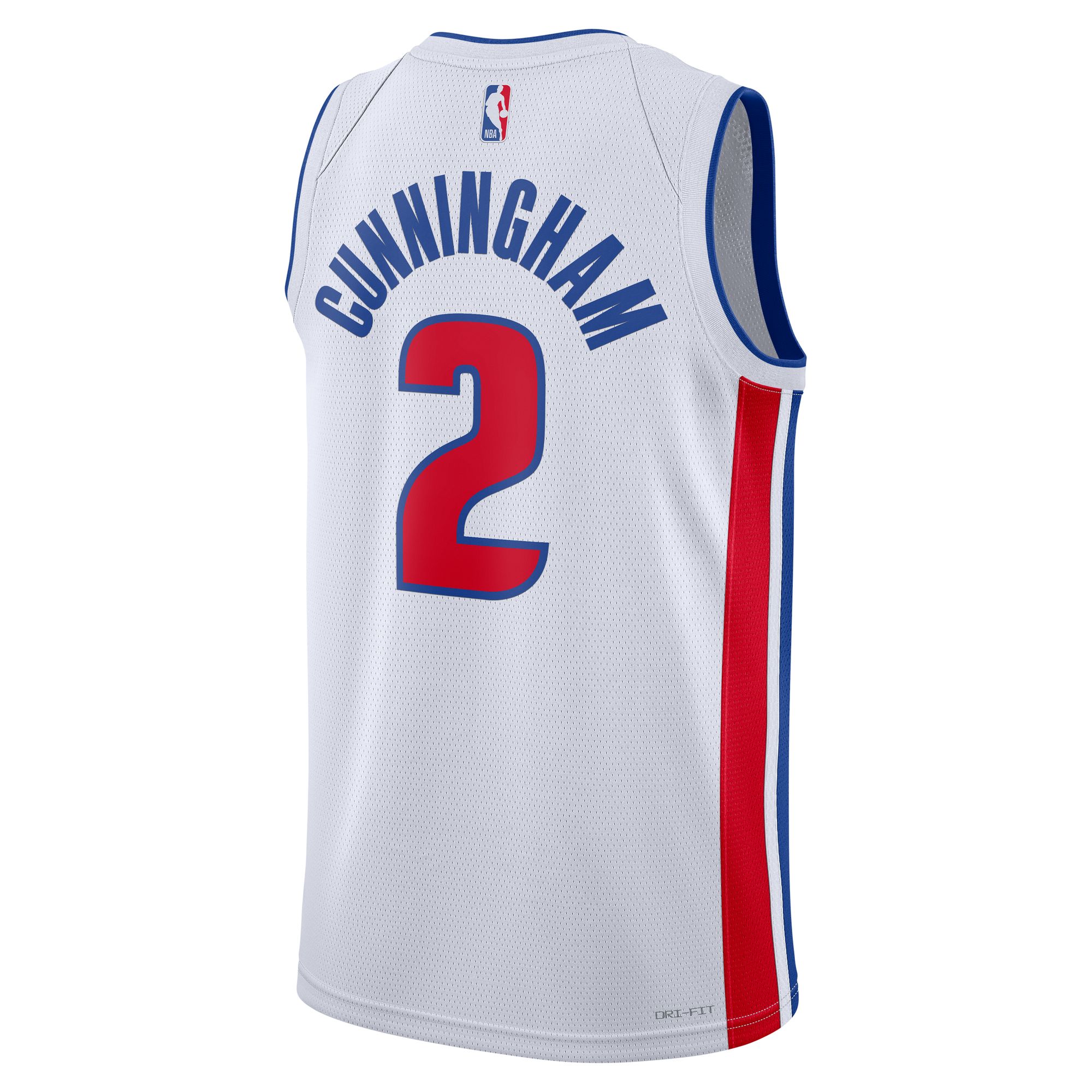 Cade Cunningham Detroit Pistons Nike Unisex Swingman Jersey - Association Edition - White - vstockx