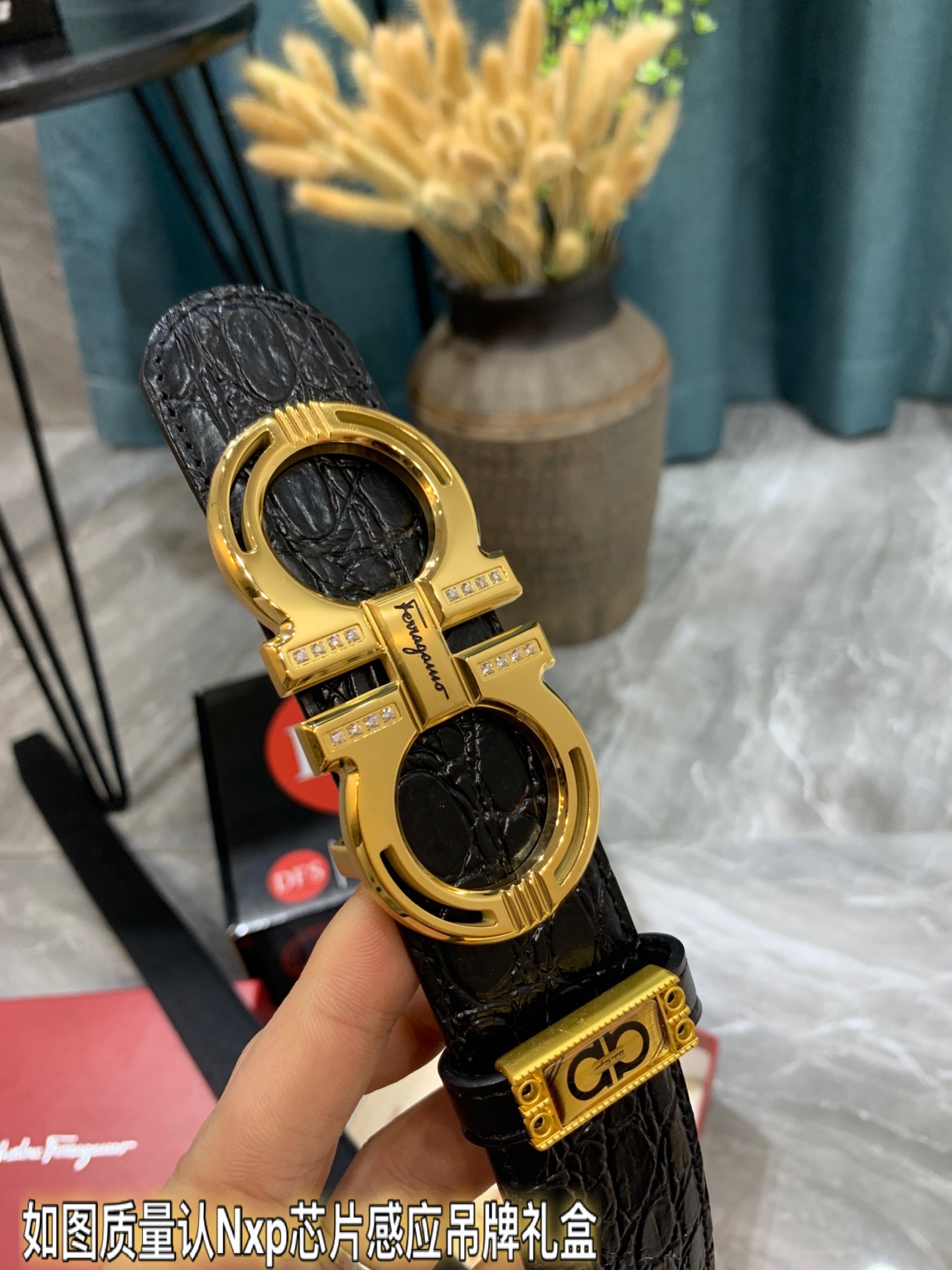 Streetwear Belt Ferragamo 319391 size:3.5cm - vstockx