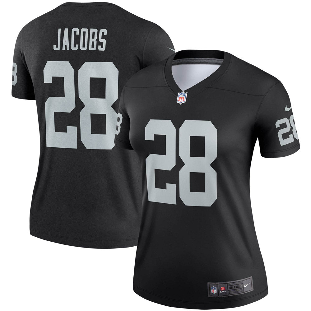 Women's Las Vegas Raiders Josh Jacobs Legend Jersey Black - vstockx