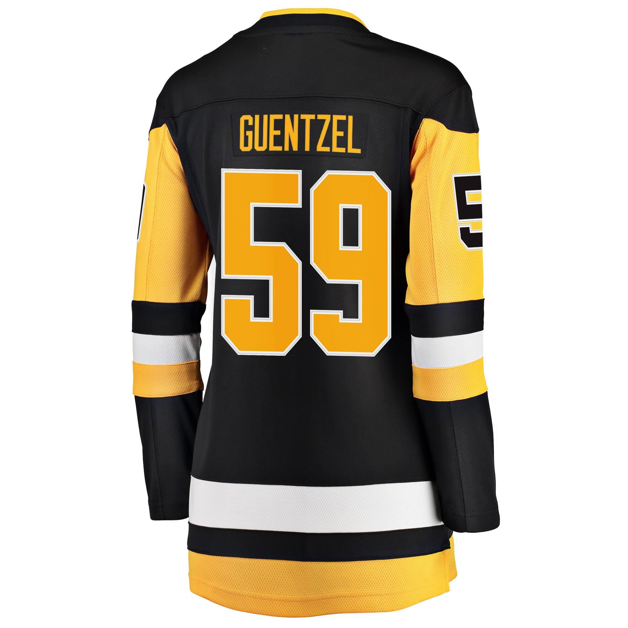 Jake Guentzel Pittsburgh Penguins Fanatics Branded Women's Home Premier Breakaway Player Jersey - Black - vstockx