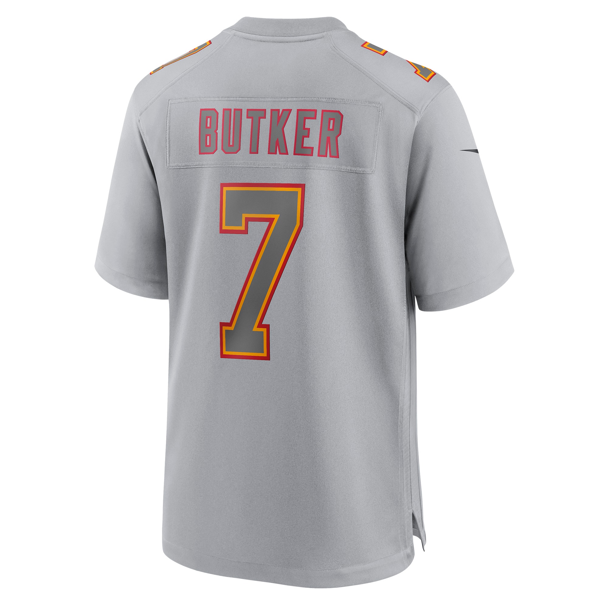Harrison Butker Kansas City Chiefs Nike Super Bowl LVII Patch Atmosphere Fashion Game Jersey - Gray - vstockx