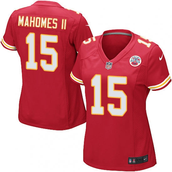 Women's Kansas City Chiefs Patrick Mahomes II Game Jersey Red - vstockx