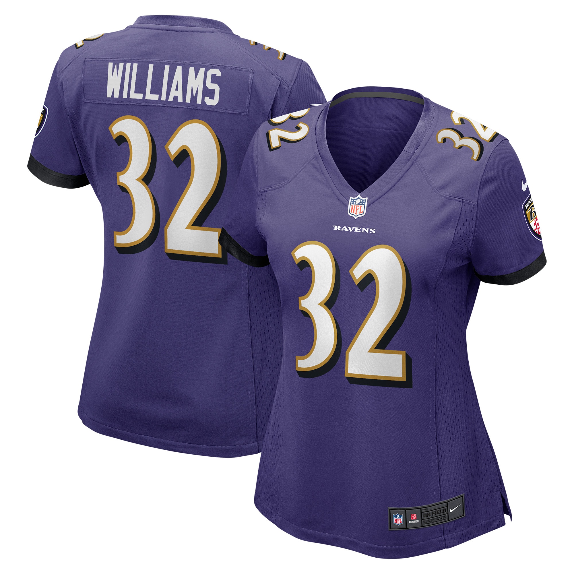 Marcus Williams Baltimore Ravens Nike Women's Game Jersey - Purple - vstockx