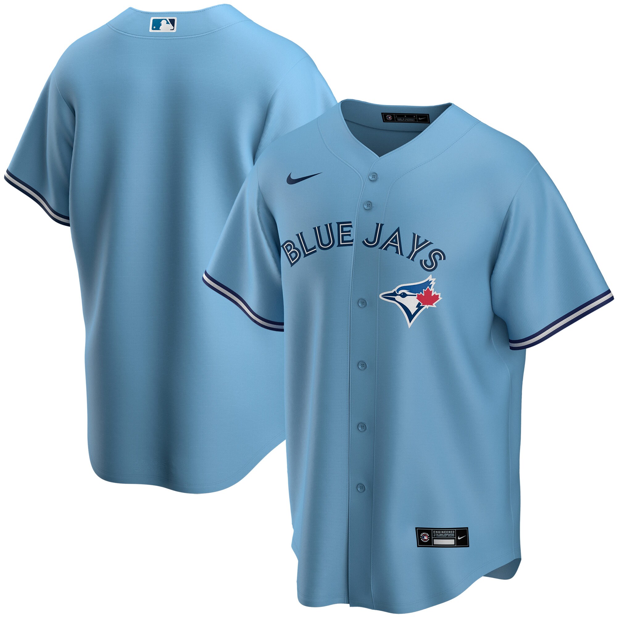 Toronto Blue Jays Nike Youth Alternate Replica Team Jersey - Powder Blue - vstockx