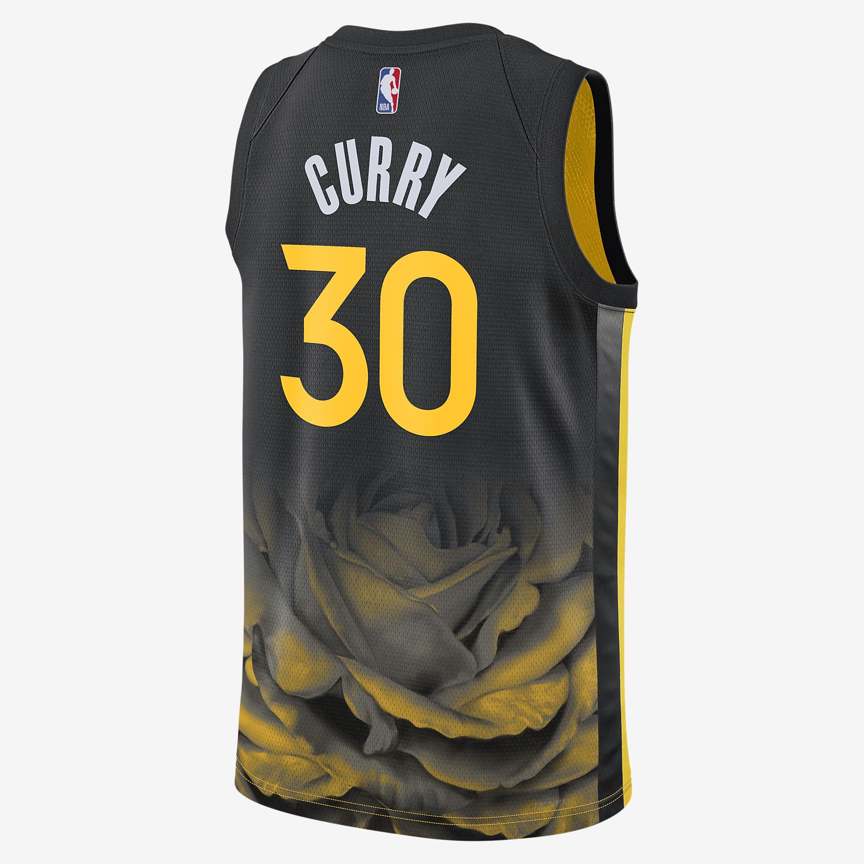 Stephen Curry Golden State Warriors City Edition Nike Dri-FIT NBA Swingman Jersey - Black - vstockx