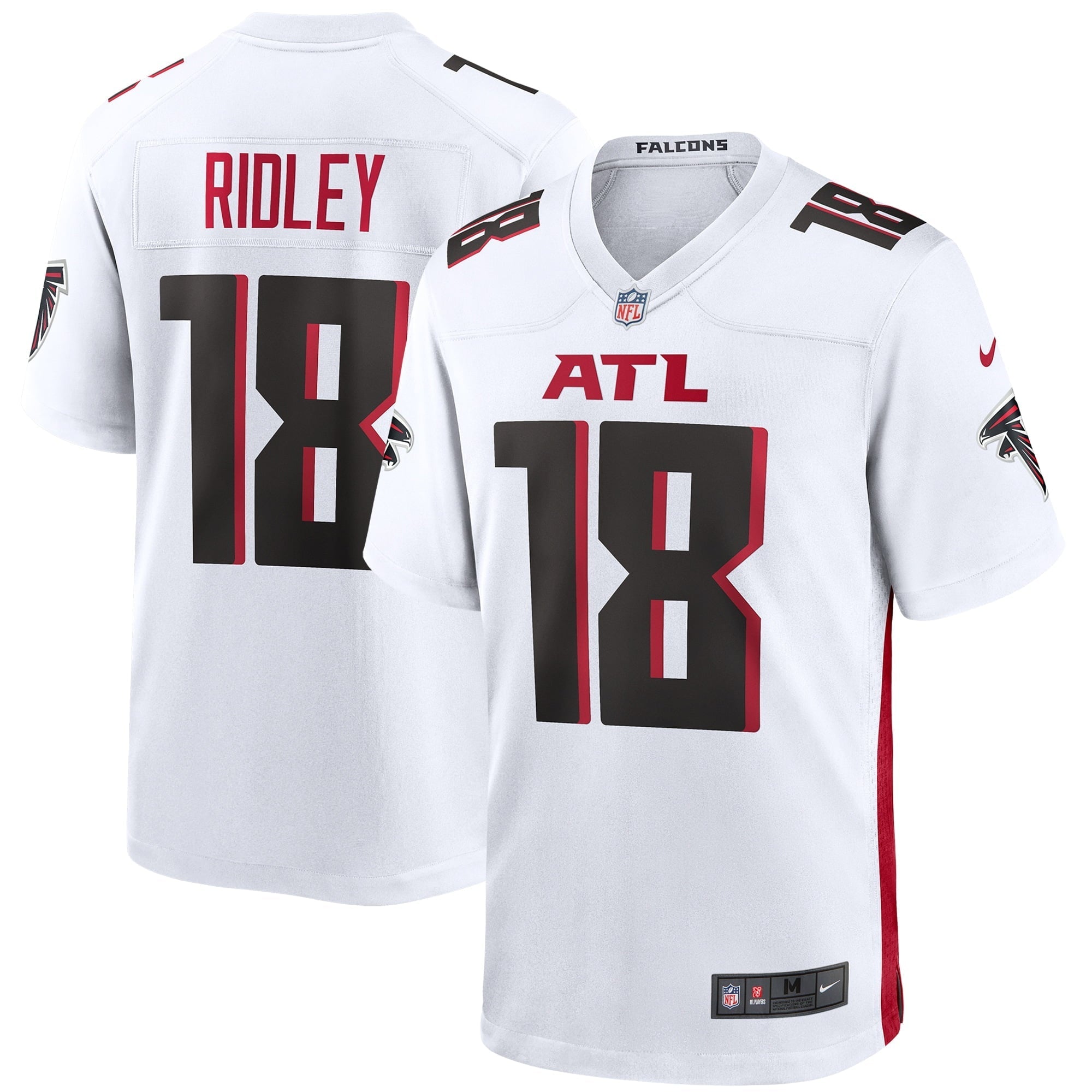 Men's Nike Calvin Ridley White Atlanta Falcons Game Jersey - vstockx