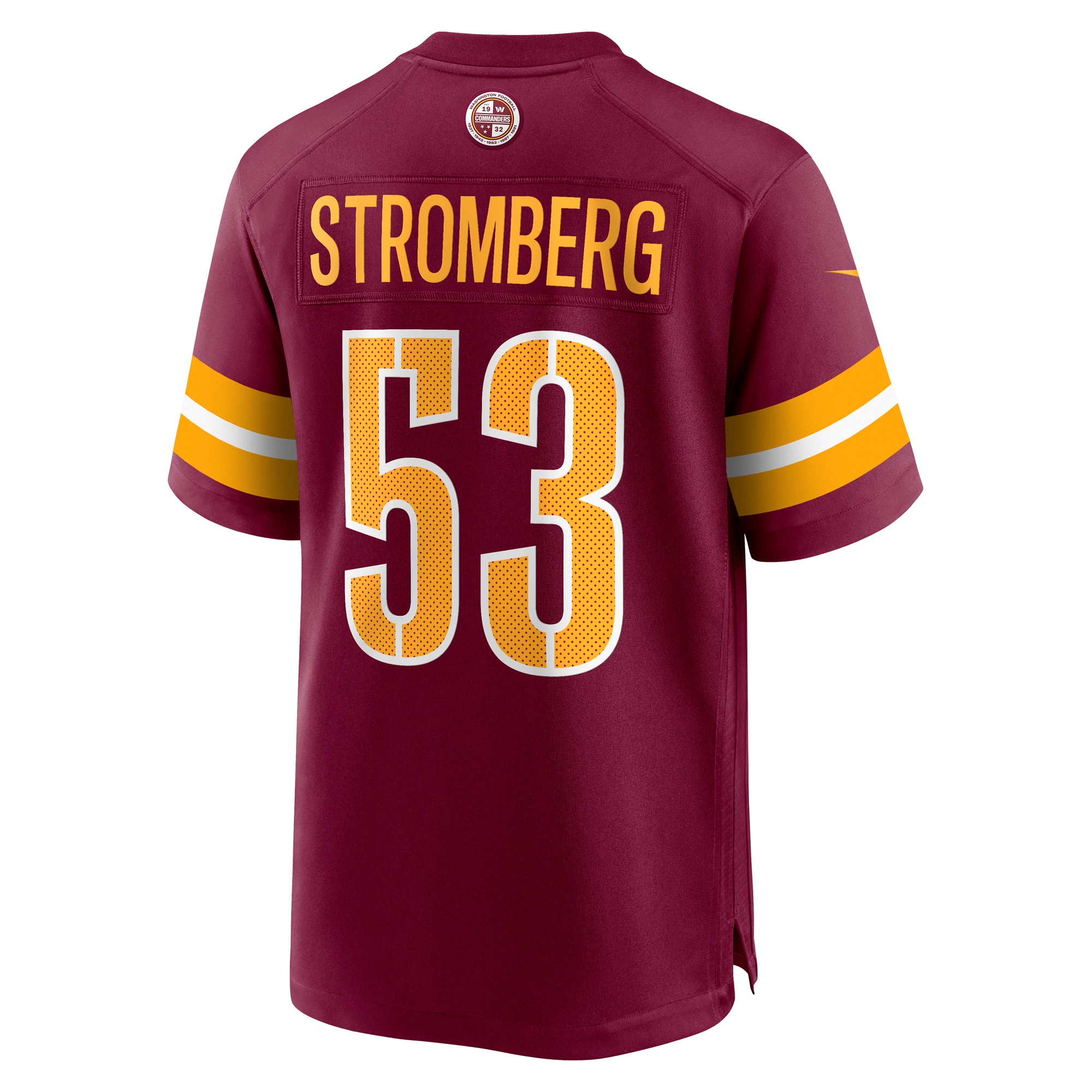 Ricky Stromberg Washington Commanders Nike Team Game Jersey - Burgundy - vstockx