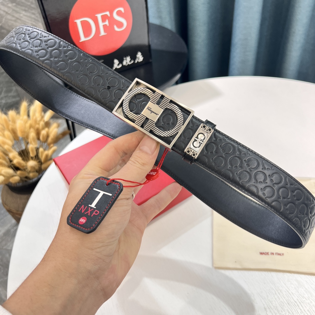 Streetwear Belt Ferragamo 319732 size:3.5cm - vstockx