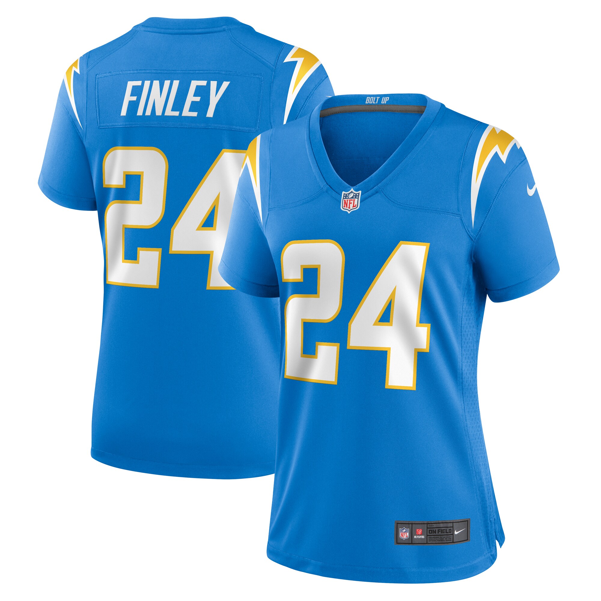 AJ Finley Los Angeles Chargers Nike Women's Team Game Jersey - Powder Blue - vstockx