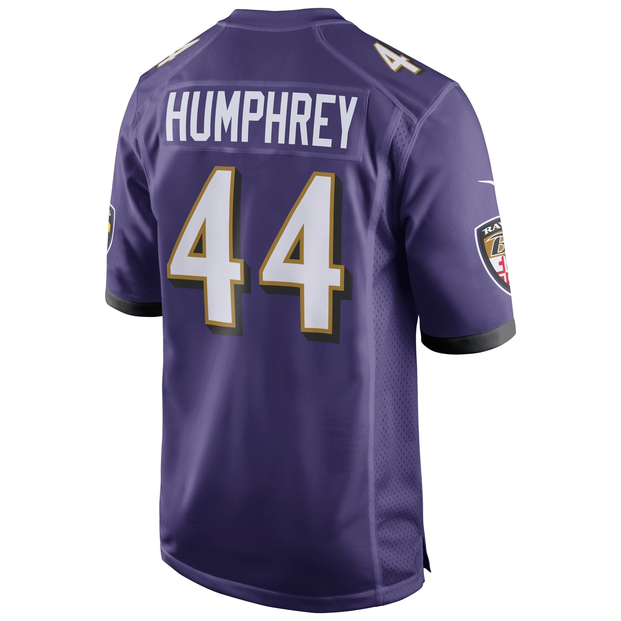 Men's Nike Marlon Humphrey Purple Baltimore Ravens Player Game Jersey - vstockx