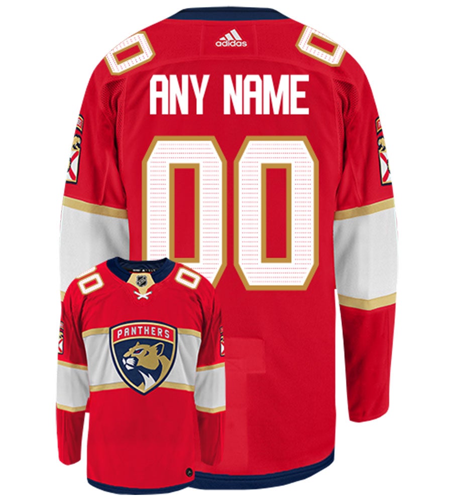 Florida Panthers Adidas Authentic Home NHL Hockey Jersey - vstockx