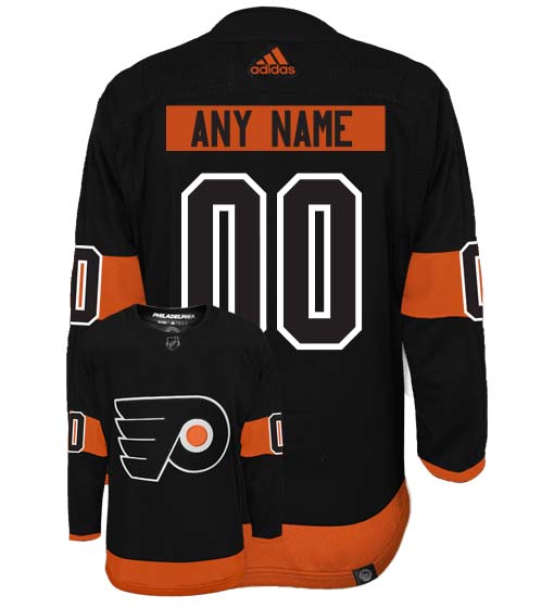 Customizable Philadelphia Flyers Adidas Primegreen Authentic NHL Hockey Jersey - vstockx