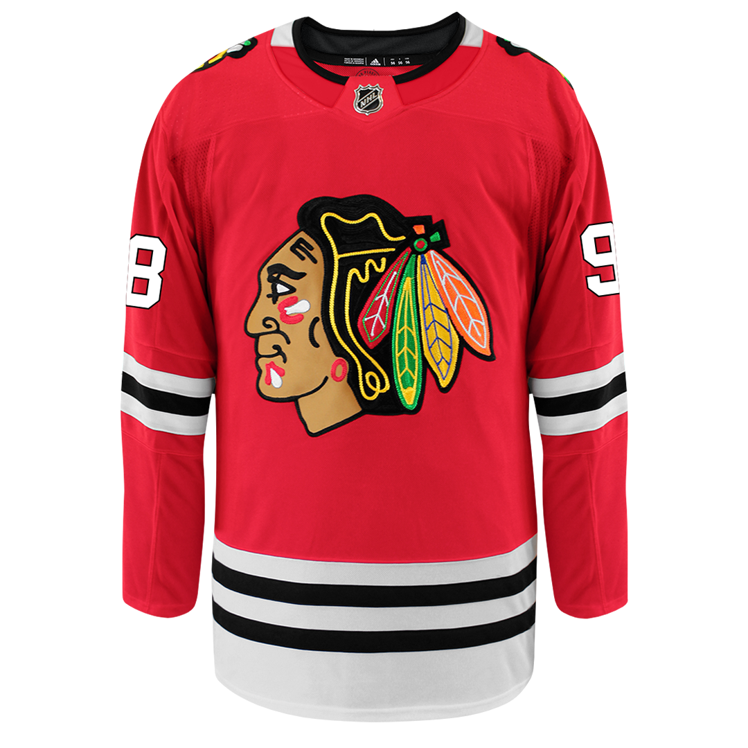 Connor Bedard Chicago Blackhawks Adidas Primegreen Authentic NHL Hockey Jersey - vstockx