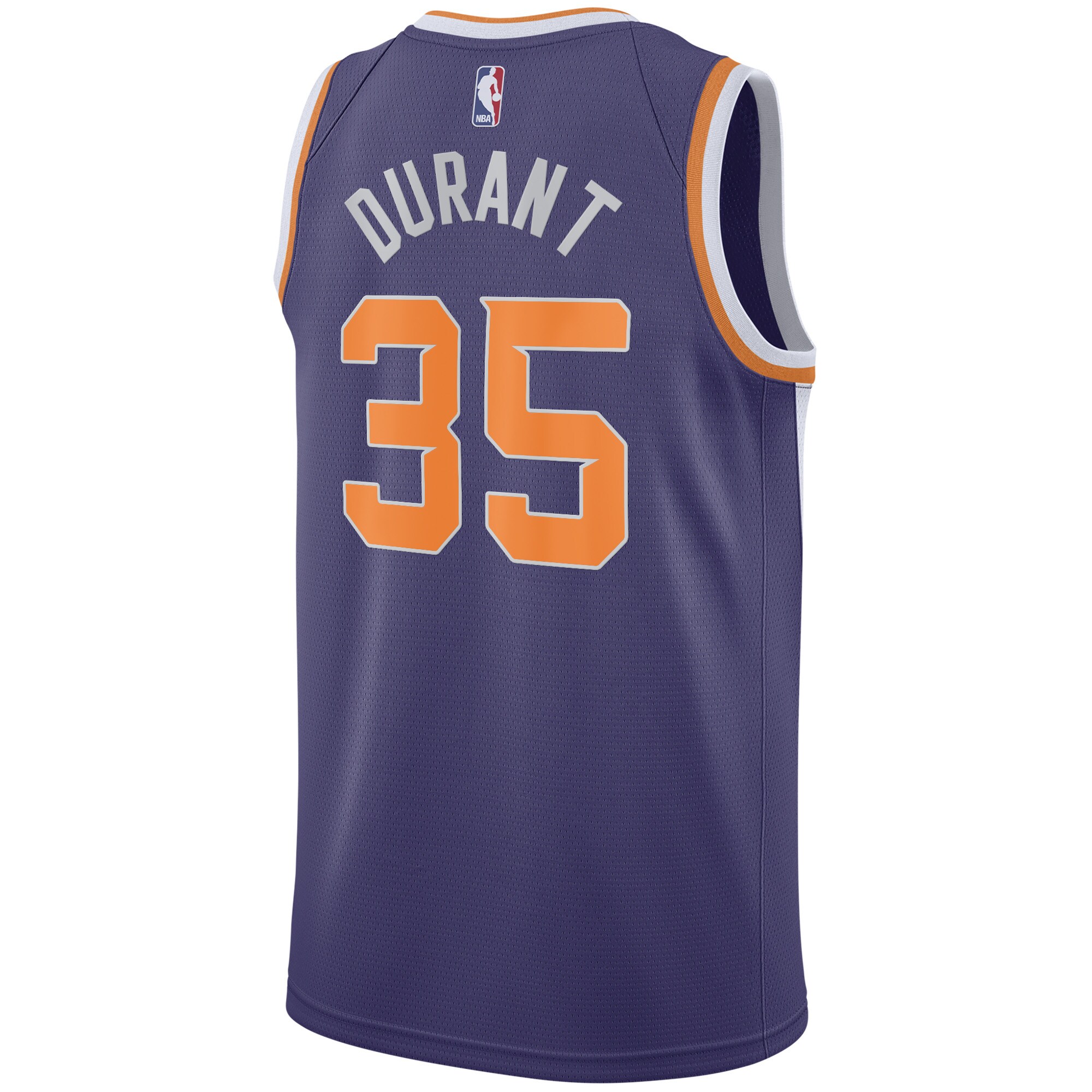Kevin Durant Phoenix Suns Nike Swingman Jersey - Icon Edition - Purple - vstockx
