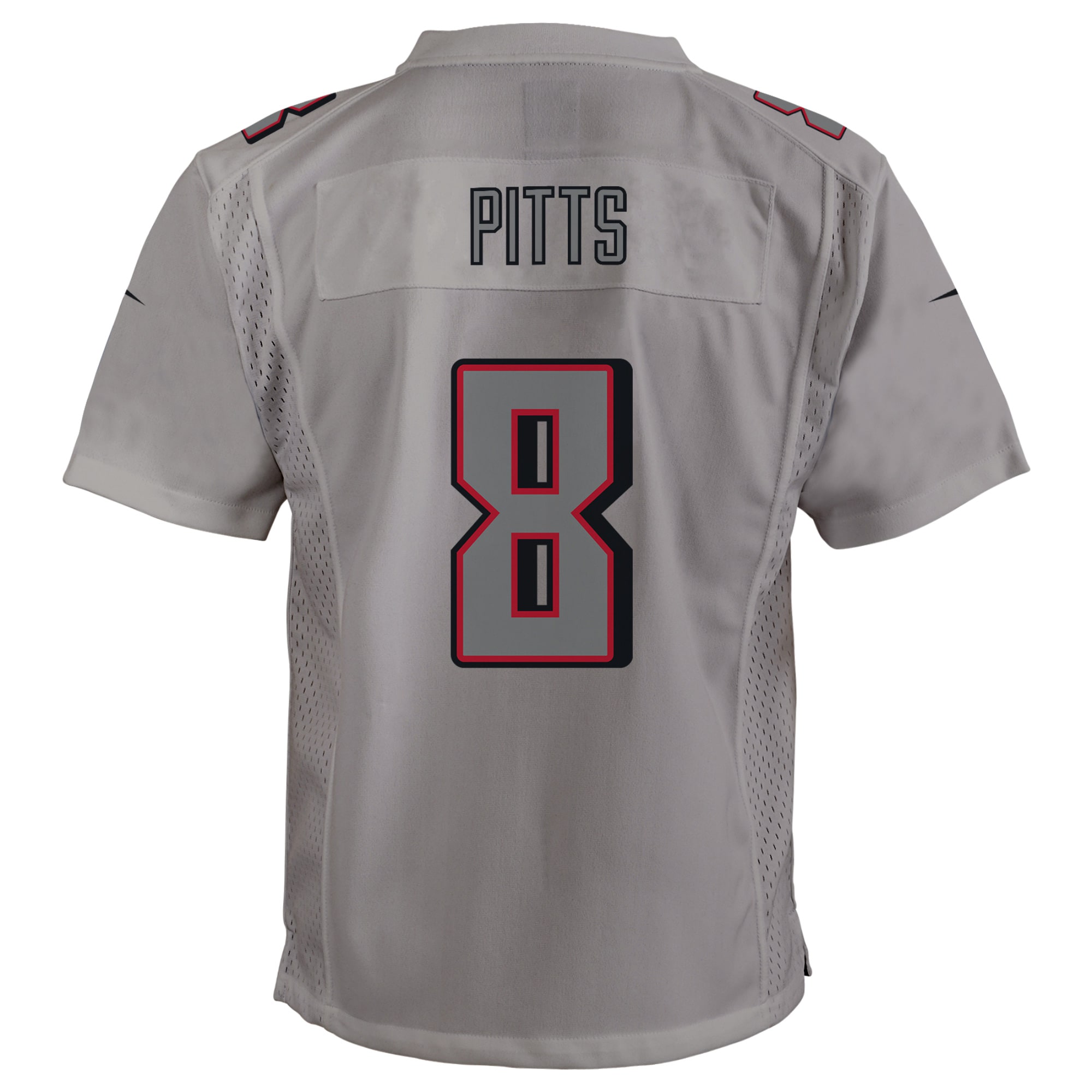Kyle Pitts Atlanta Falcons Nike Youth Atmosphere Game Jersey - Gray - vstockx