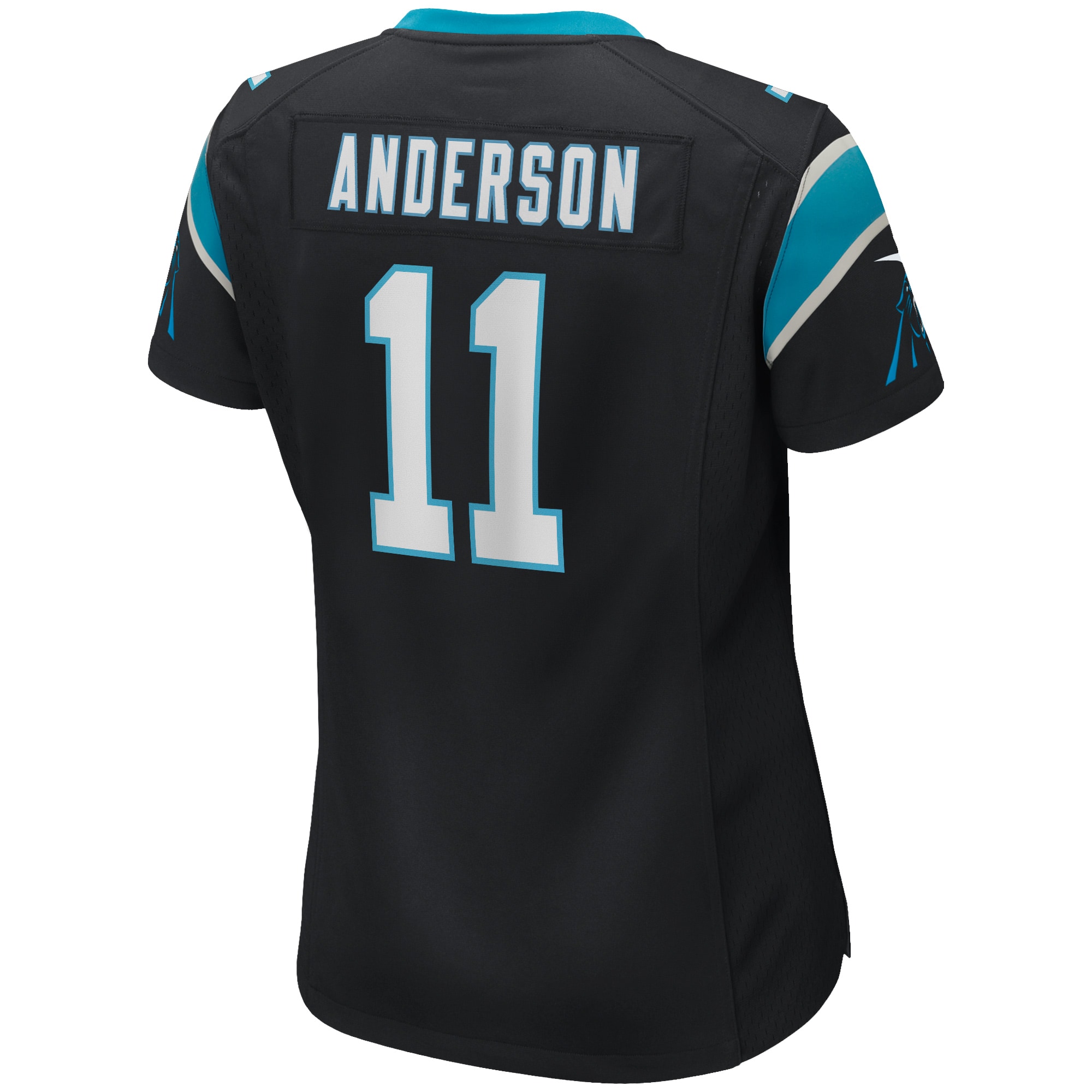 Robby Anderson Carolina Panthers Nike Women's Game Player Jersey - Black - vstockx