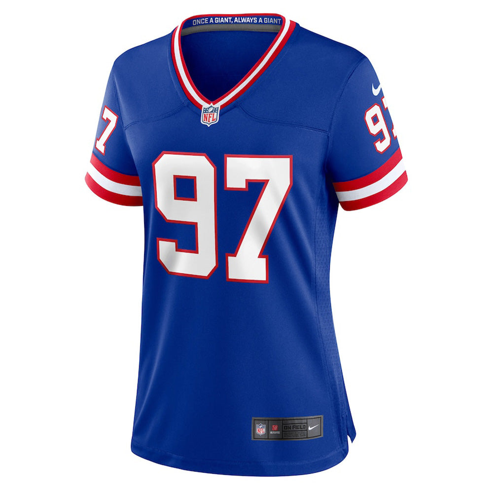 Women's New York Giants Dexter Lawrence Game Jersey - Royal - vstockx