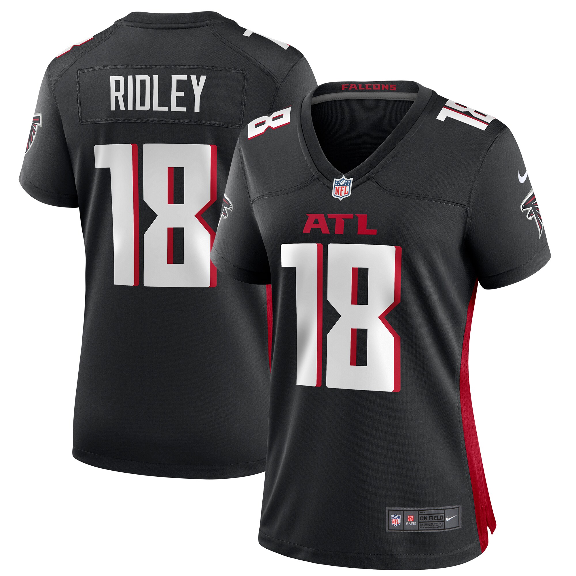 Calvin Ridley Atlanta Falcons Nike Women's Game Jersey - Black - vstockx