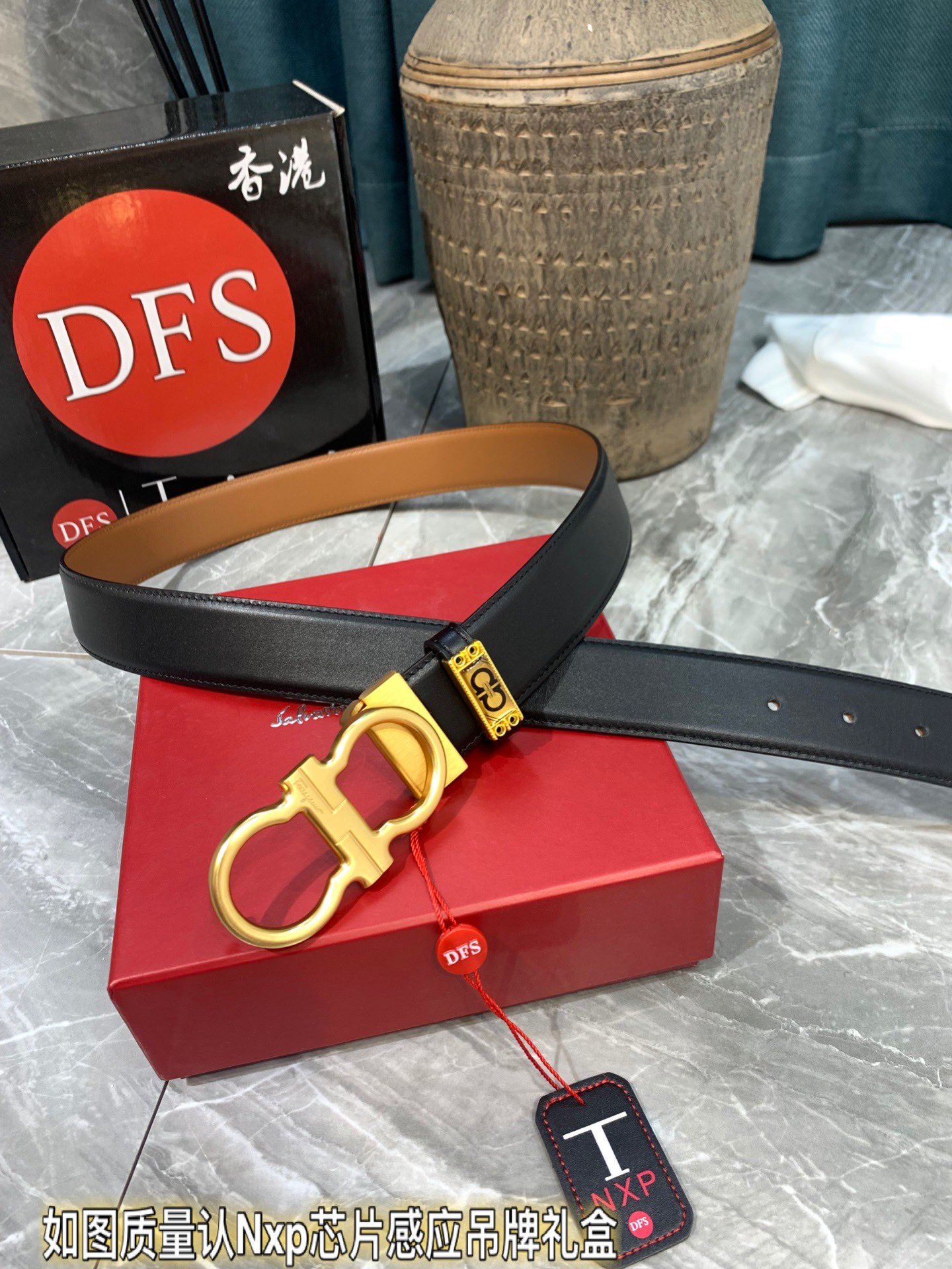 Streetwear Belt Ferragamo 319369 size:3.5cm - vstockx