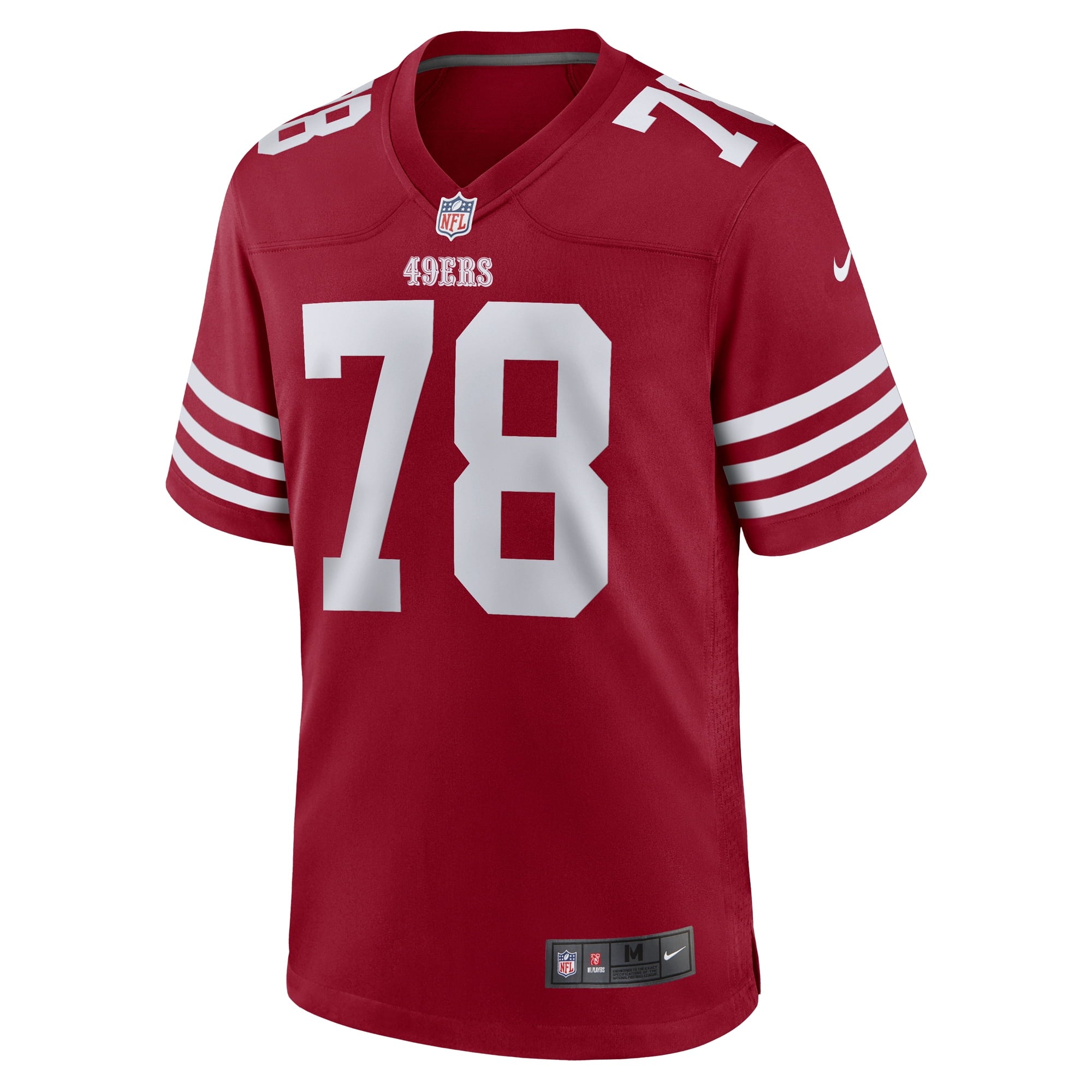 Men's Nike Leroy Watson Scarlet San Francisco 49ers Team Game Jersey - vstockx