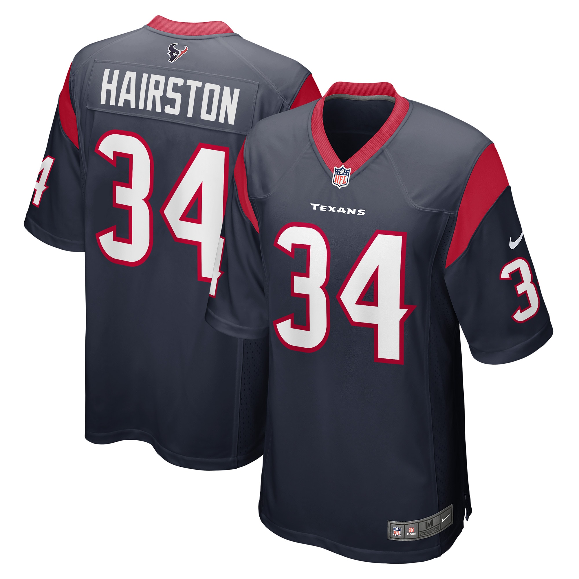 Troy Hairston Houston Texans Nike Game Player Jersey - Navy - vstockx