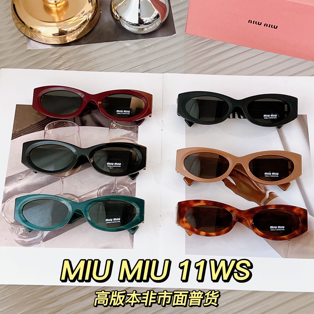 sunglasses Miu Miu SMU 11WS SIZE:54 21-135 - vstockx