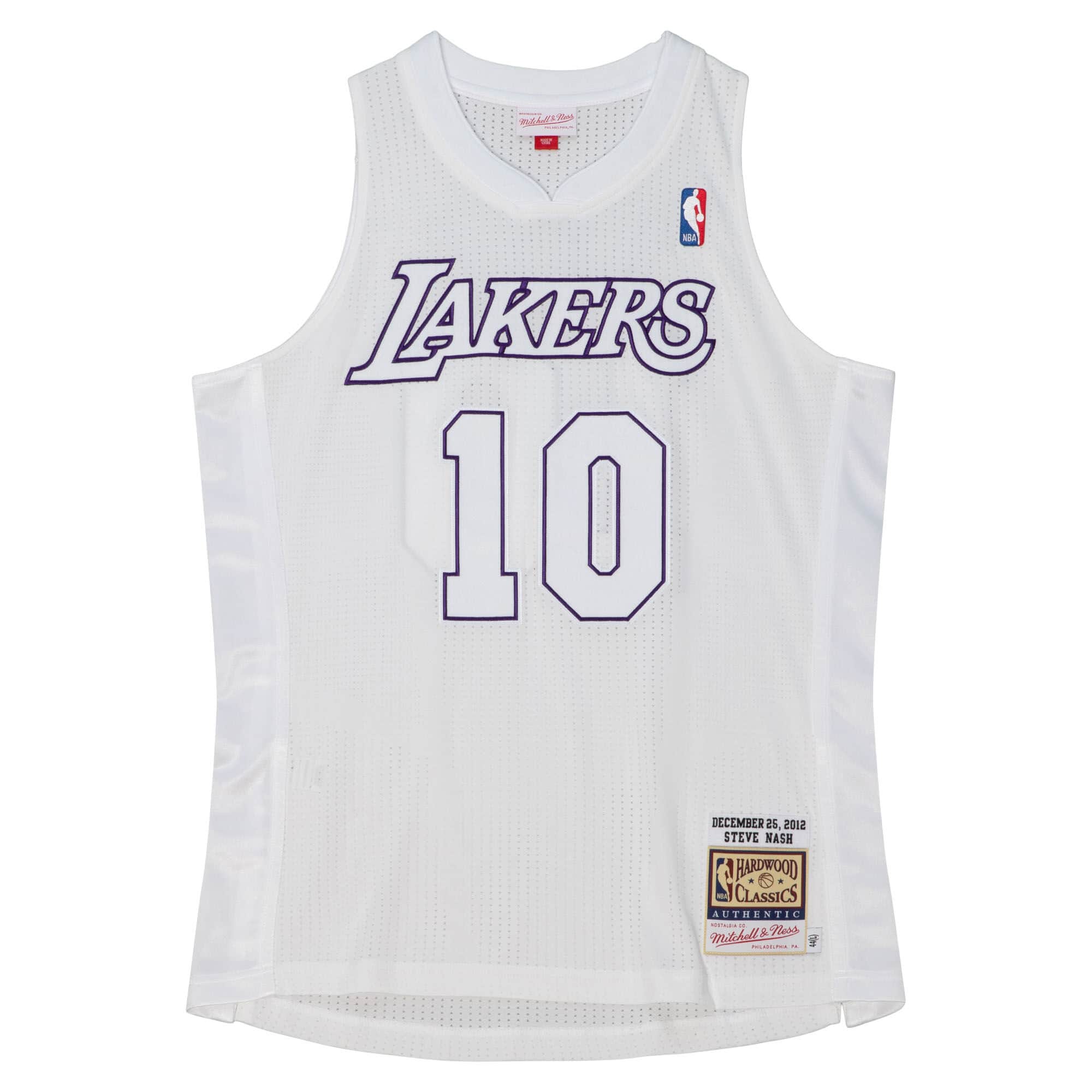 Authentic Christmas Day Steve Nash Los Angeles Lakers 2012-13 Jersey - vstockx