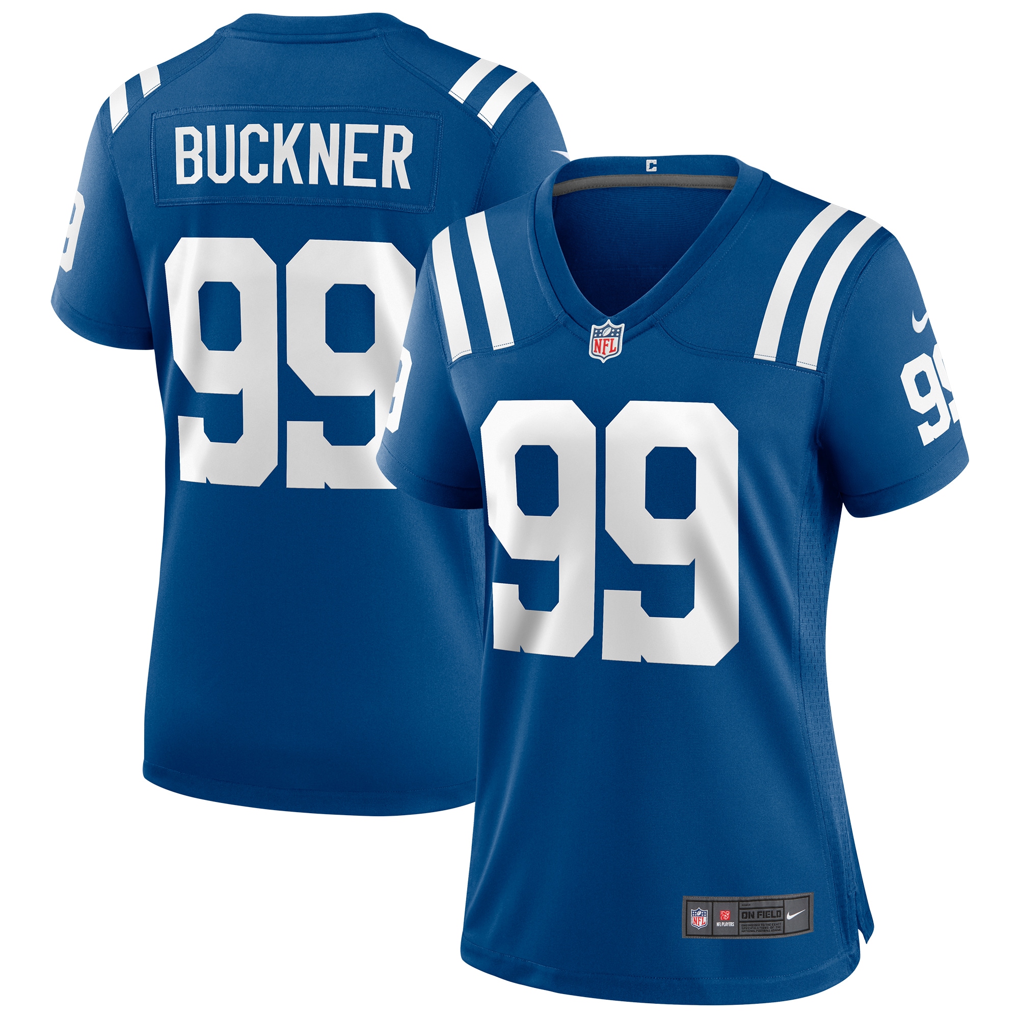 DeForest Buckner Indianapolis Colts Nike Women's Game Player Jersey - Royal - vstockx