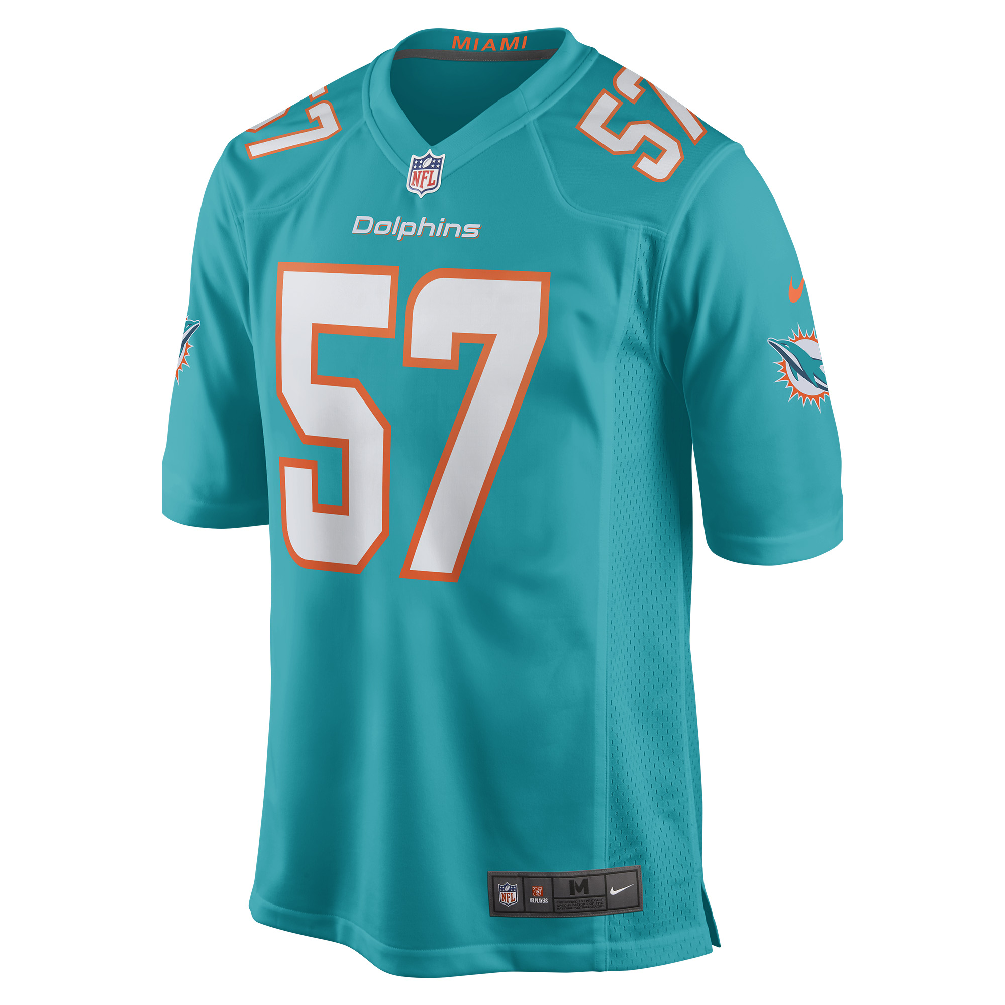 Brennan Scarlett Miami Dolphins Nike Game Jersey - Aqua - vstockx