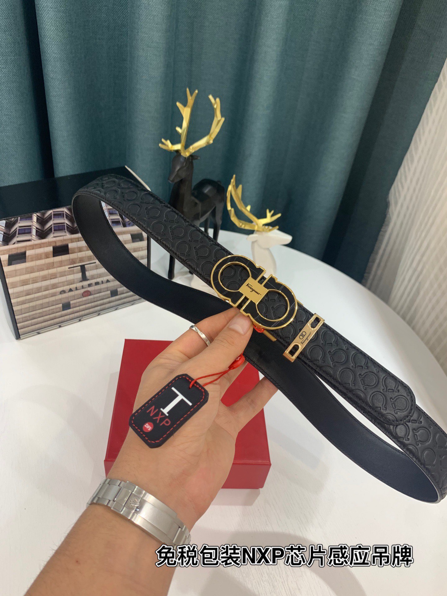 Streetwear Belt Ferragamo 319527 size:3.5cm - vstockx
